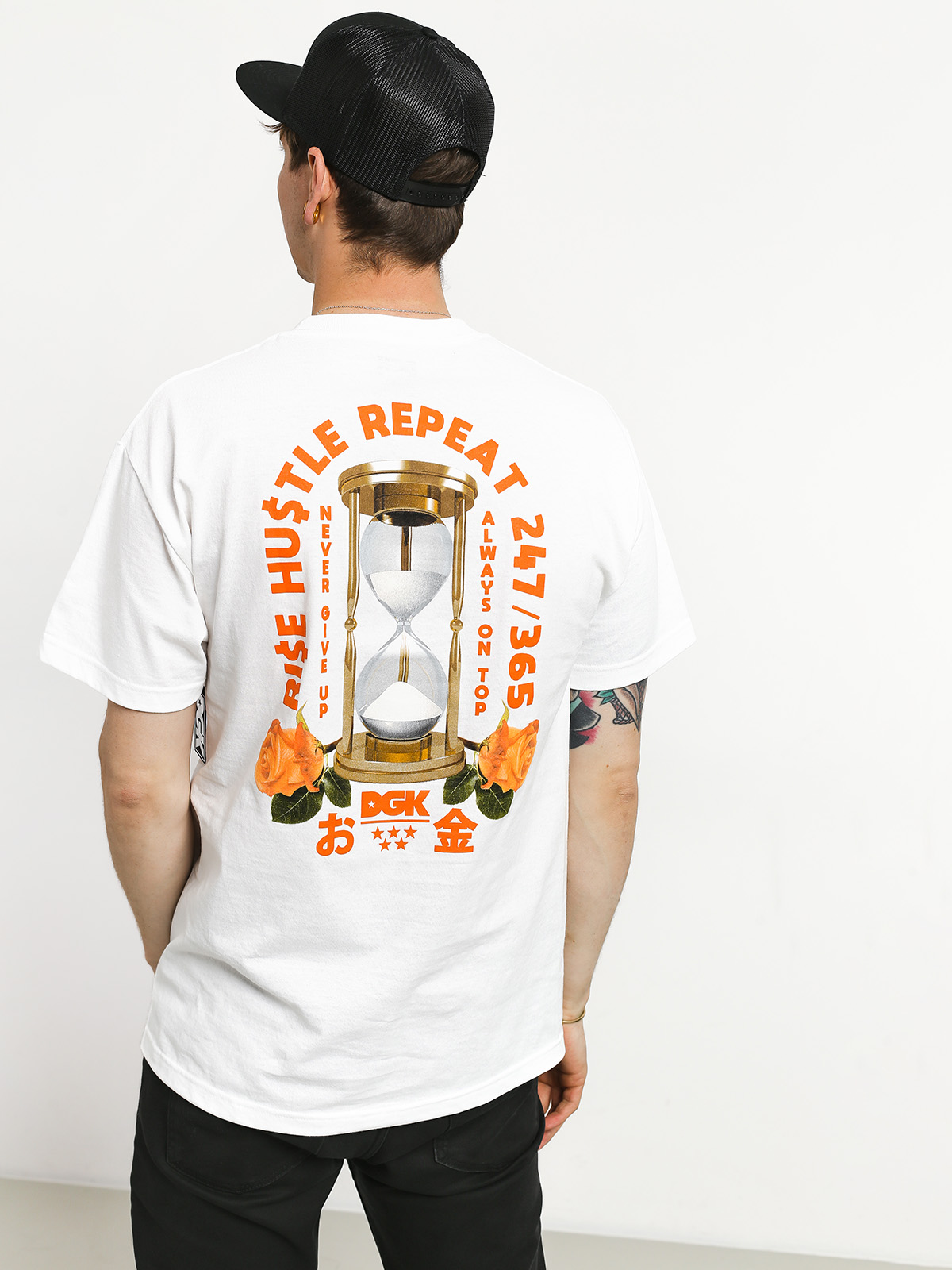 DGK No Time Ujjatlan felső (white)