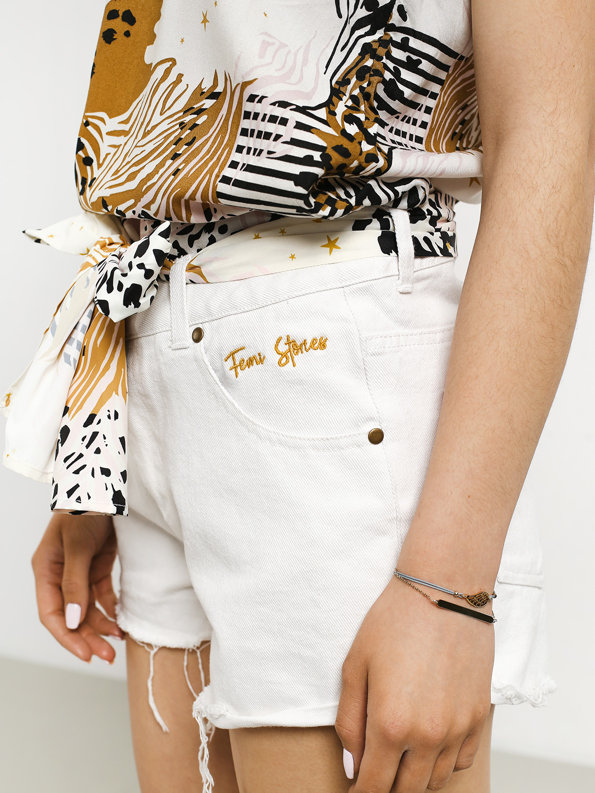 Femi Stories Mykina Wmn Rövidnadrág (wht)