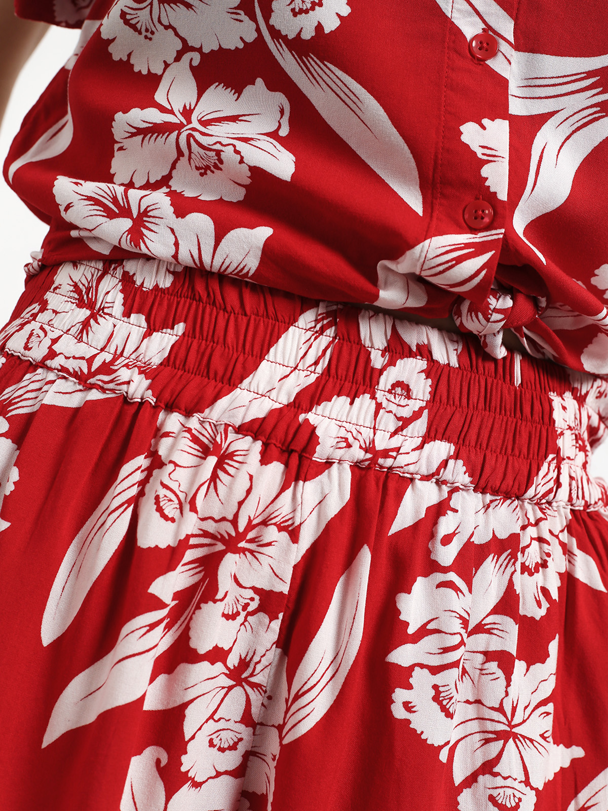 Volcom Aloha Ha Wmn Rövidnadrág (red)