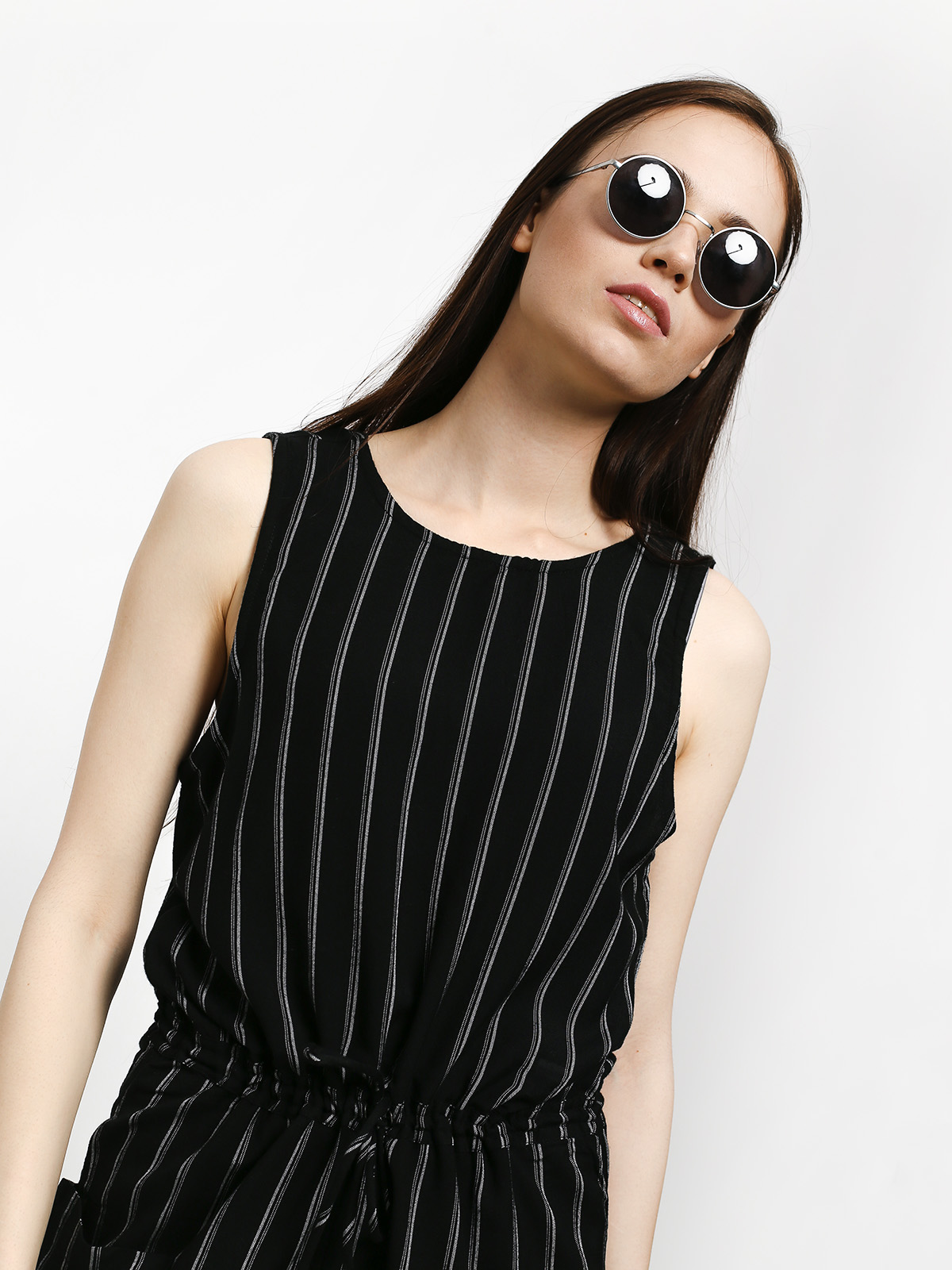 Női RVCA Pop Out Teniszruha (black stripe)
