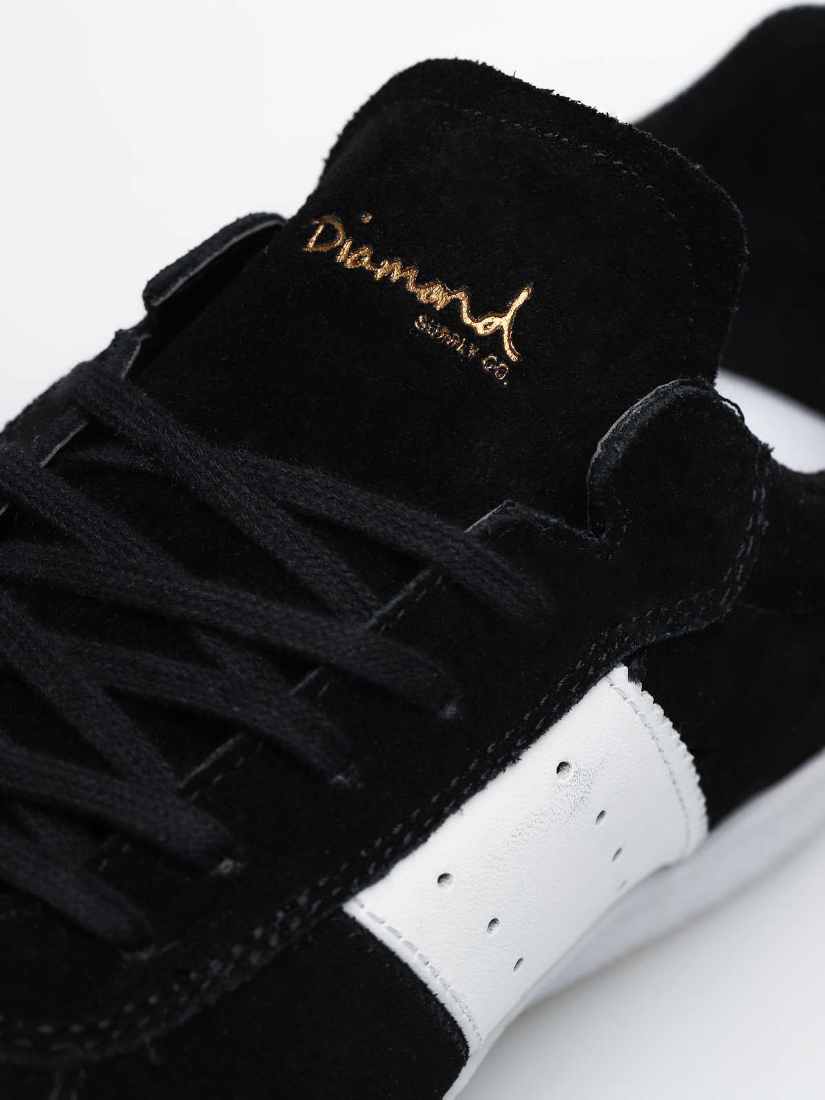 Diamond Supply Co. Barca Suede Cipők (black)
