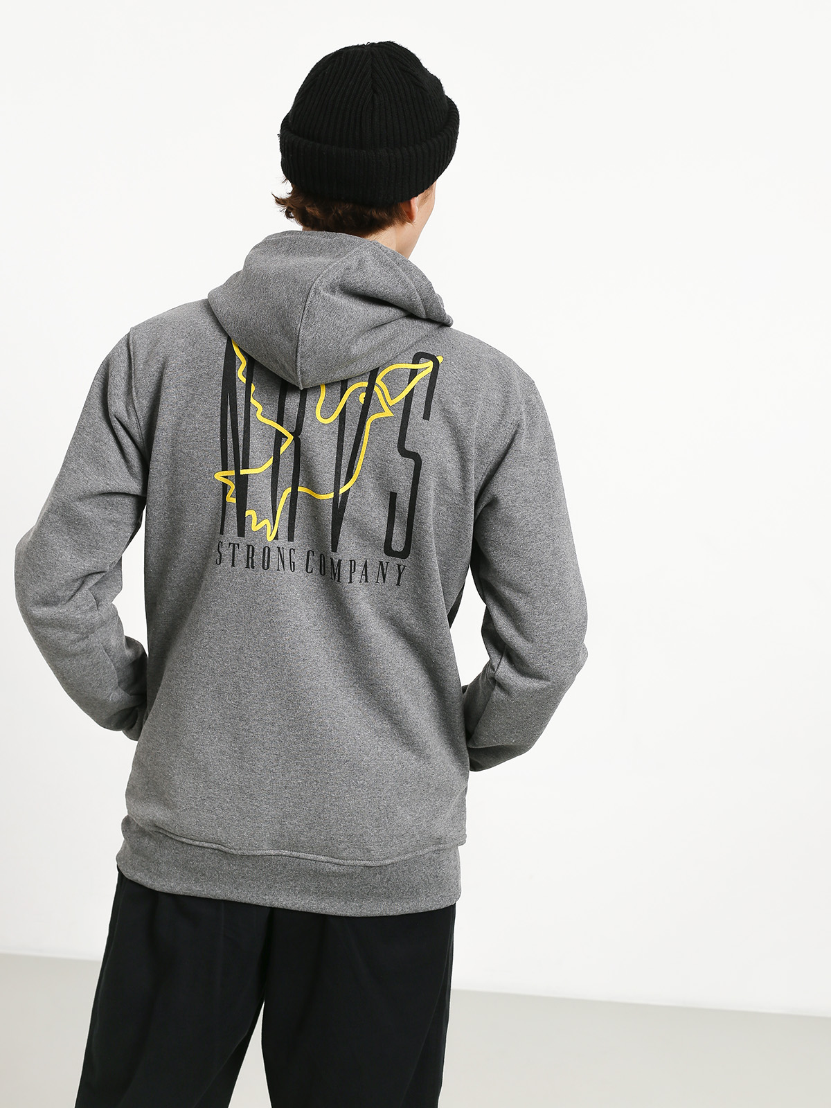 Nervous Mix ZHD Kapucnis pulóver (grey)