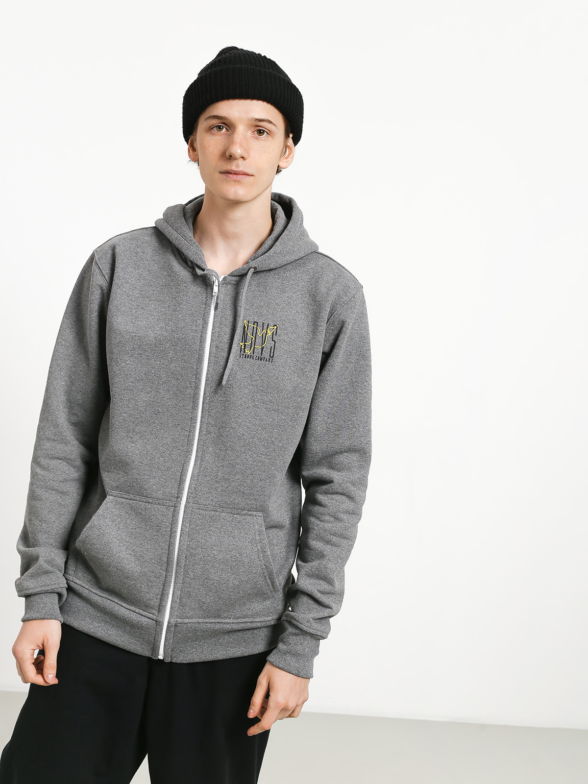 Nervous Mix ZHD Kapucnis pulóver (grey)