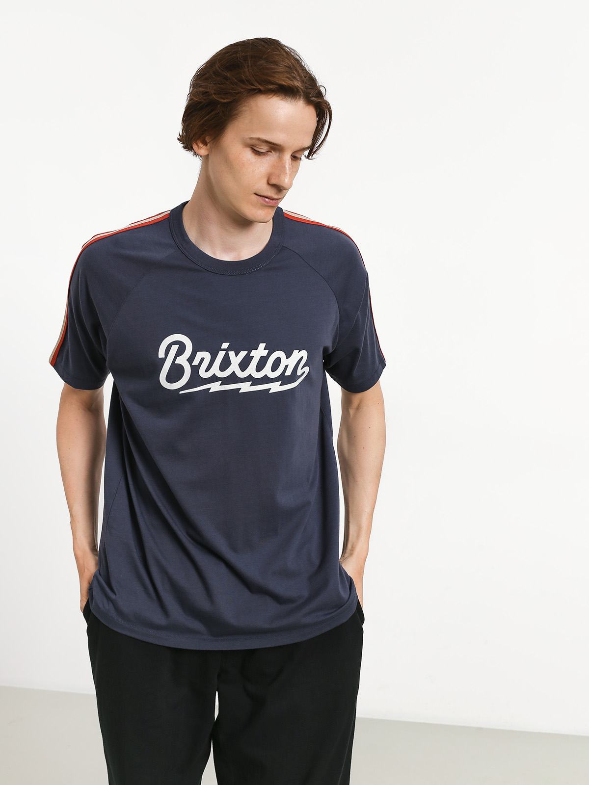 Brixton Dory Ujjatlan felső (washed navy)