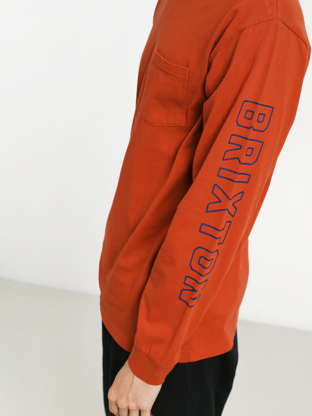 Brixton Puck II Hosszú ujjú felső (henna)