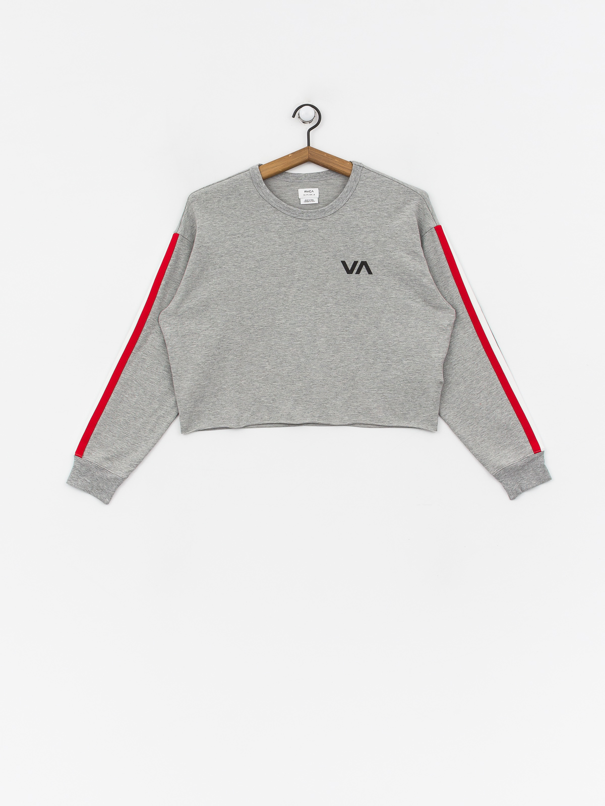 RVCA Ringside Sweatshirt Pulóver (heather grey)
