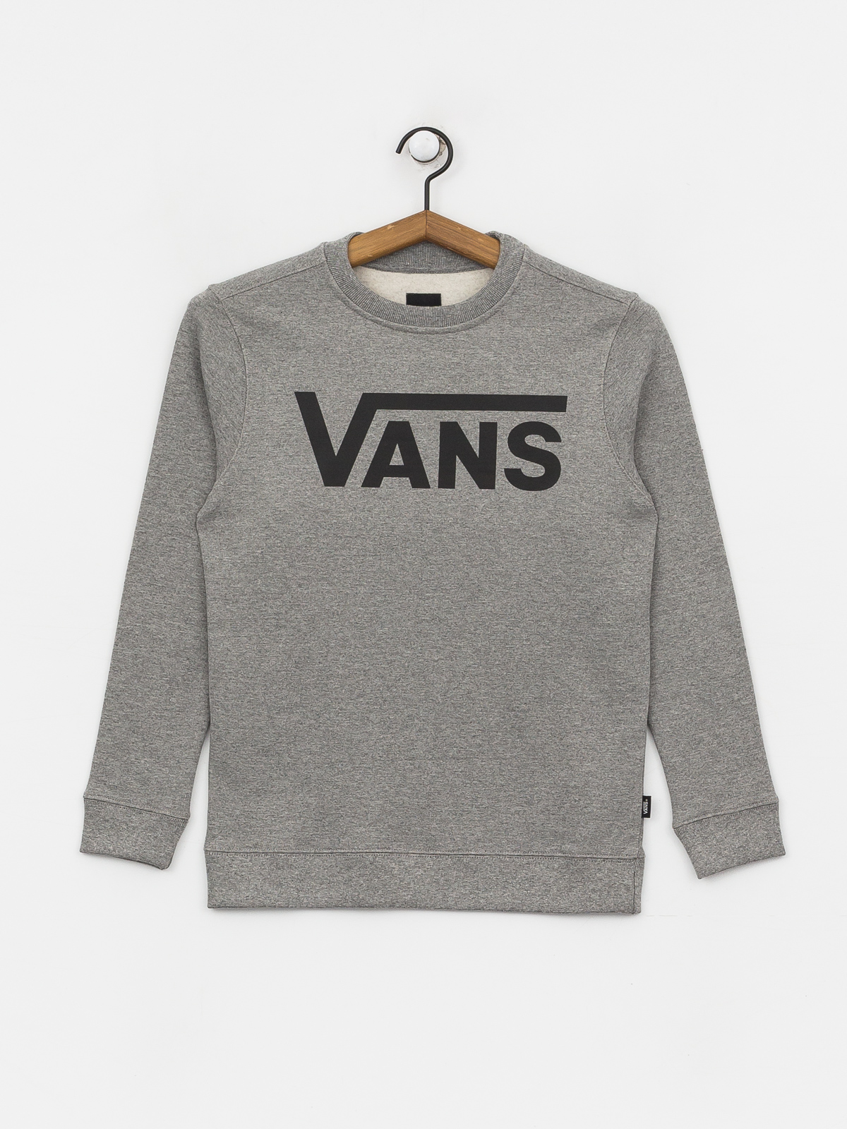 Pulóver Vans Classic Crew (cement heather/black)