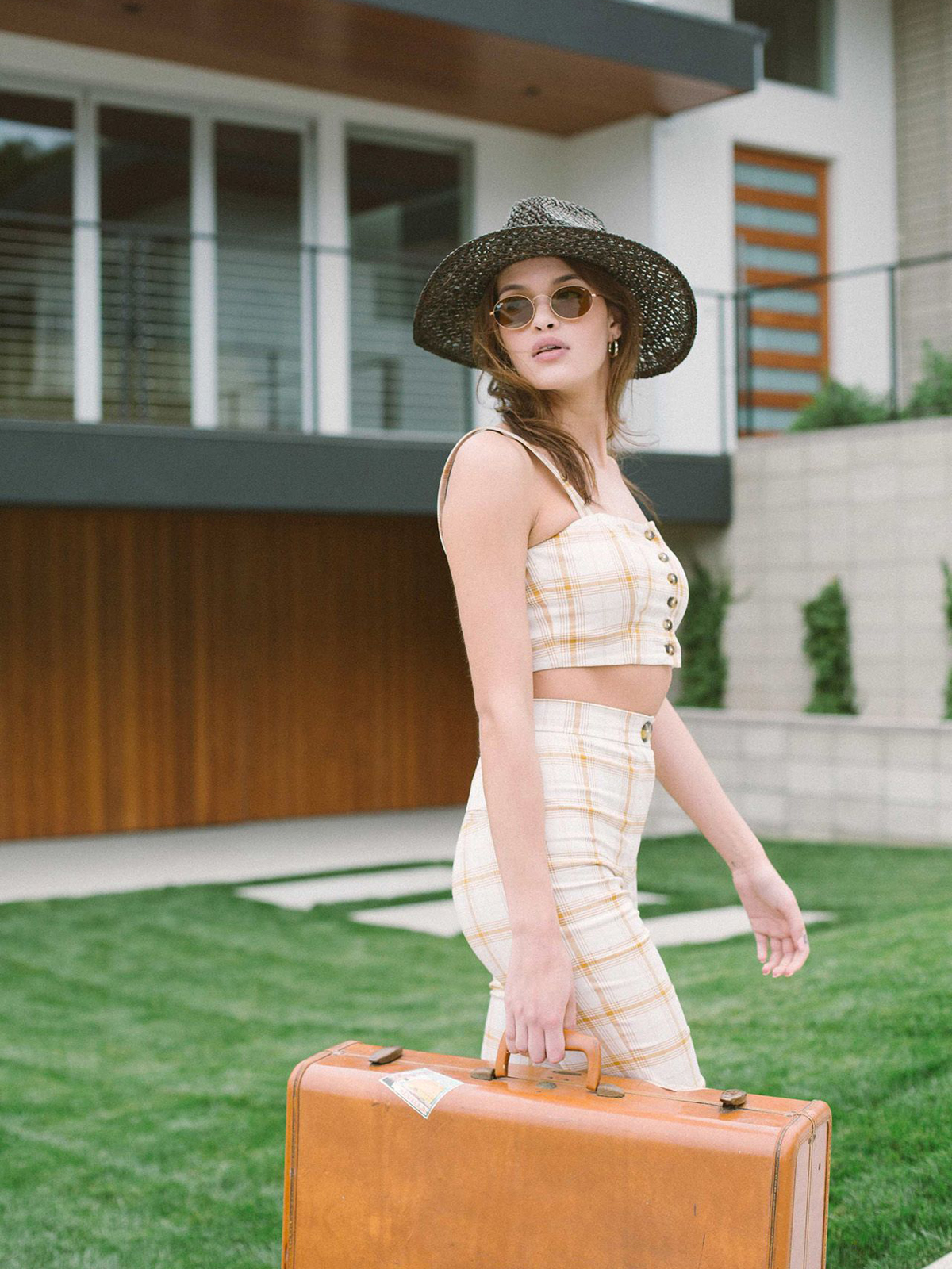 Brixton Joanna Open Weave Wmn Kalap (green)