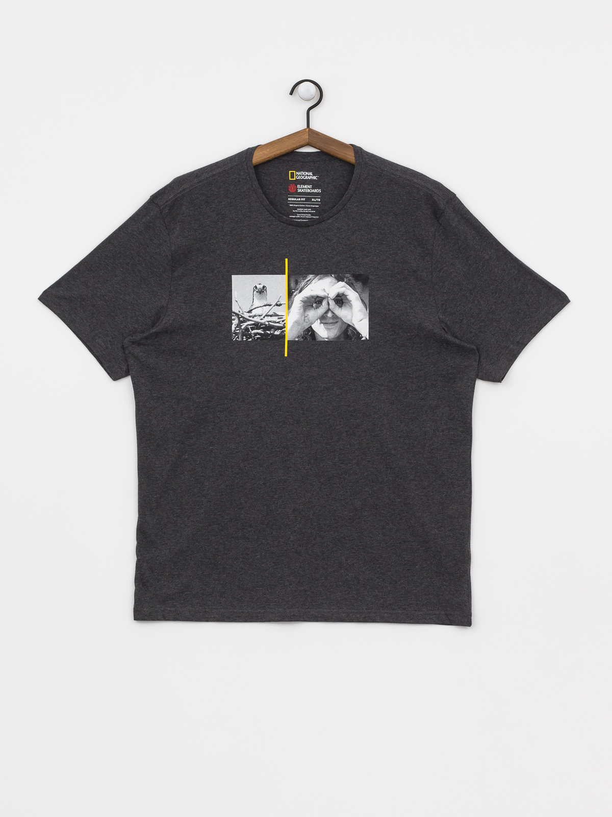 Ujjatlan felső Element Hawkmith (charcoal heathe)