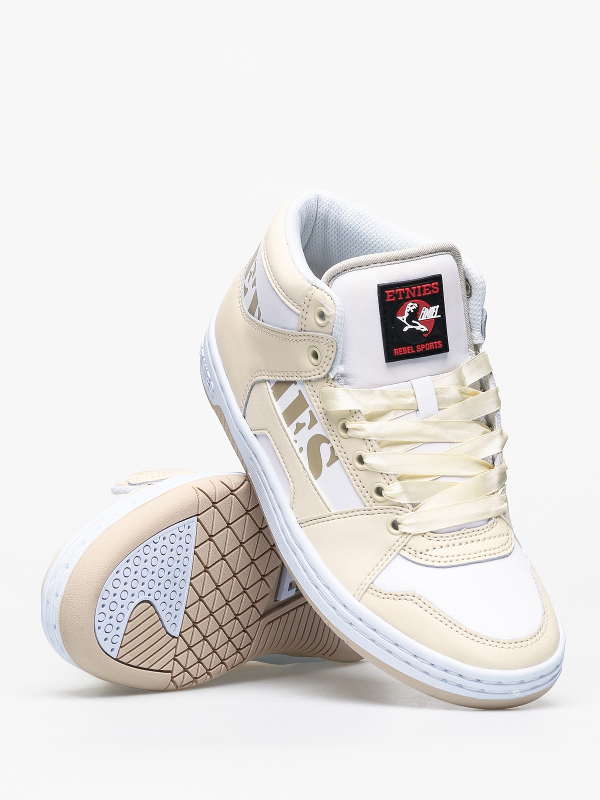Etnies Mc Rap High Wmn Cipők (tan/white)