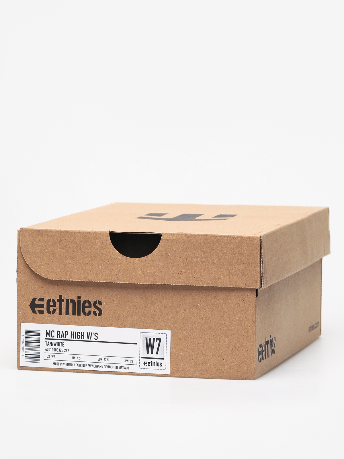 Etnies Mc Rap High Wmn Cipők (tan/white)