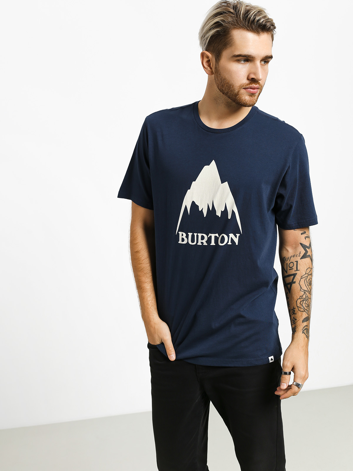 Burton Classic Mtn Hgh Ujjatlan felső (dress blue)
