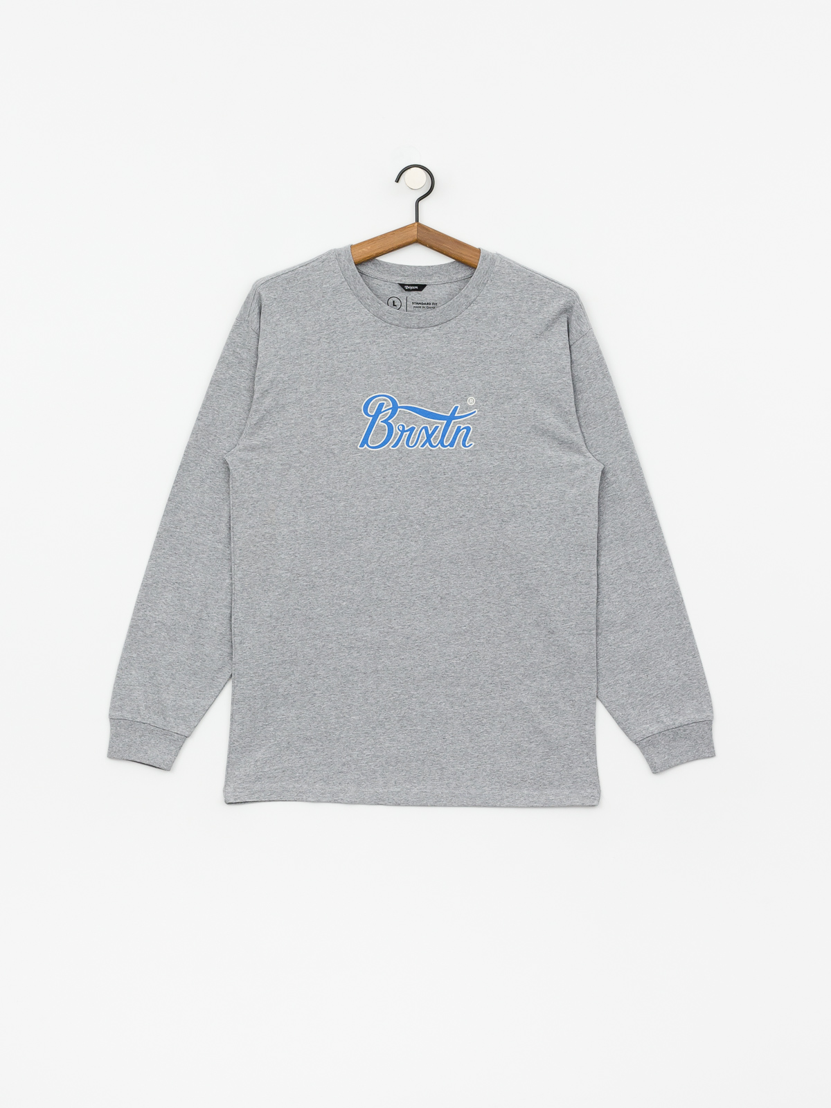 Brixton Stith VI Stt Hosszú ujjú felső (heather grey)