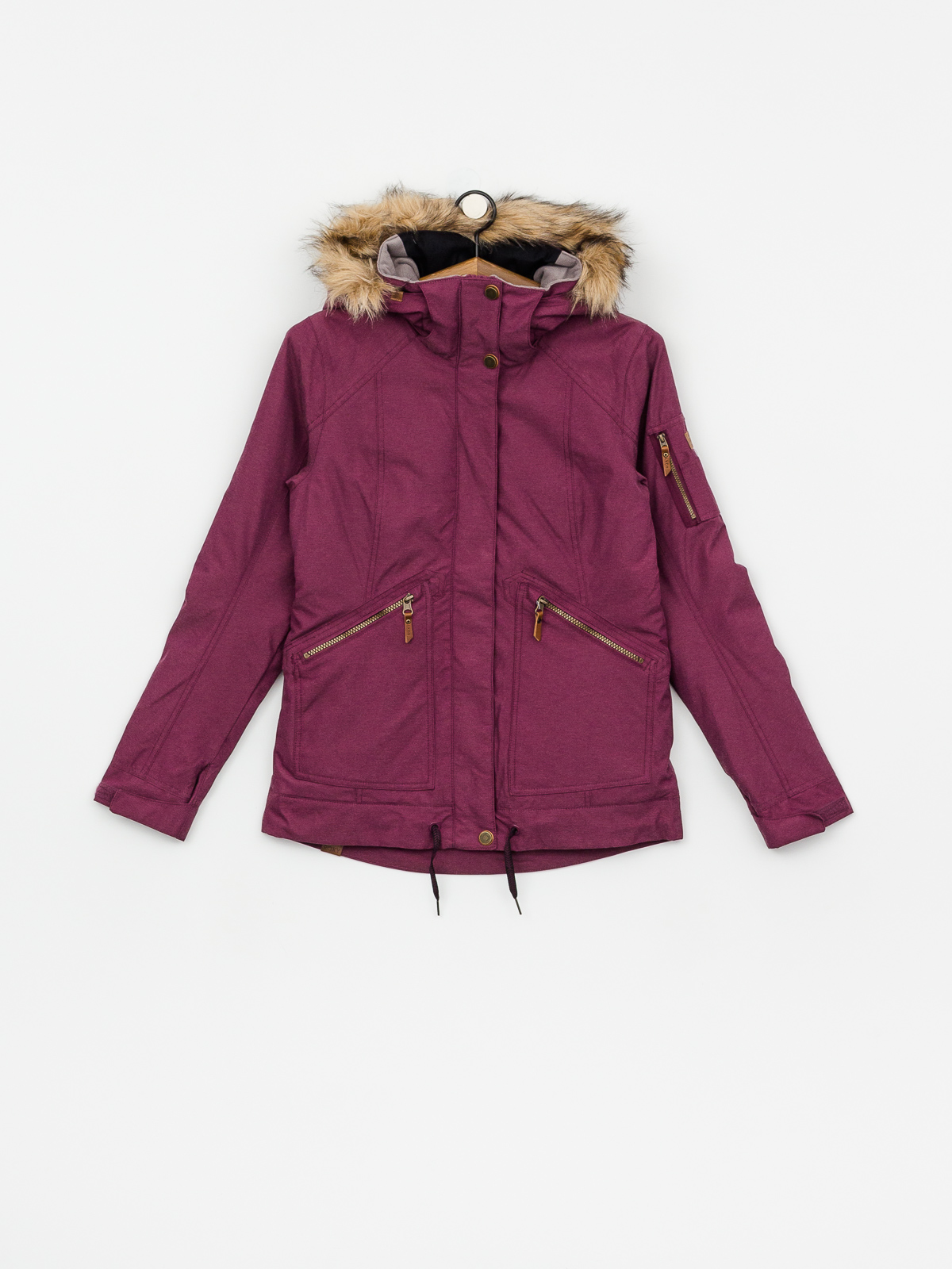 Női Roxy Meade Snowboard dzseki (grape wine)