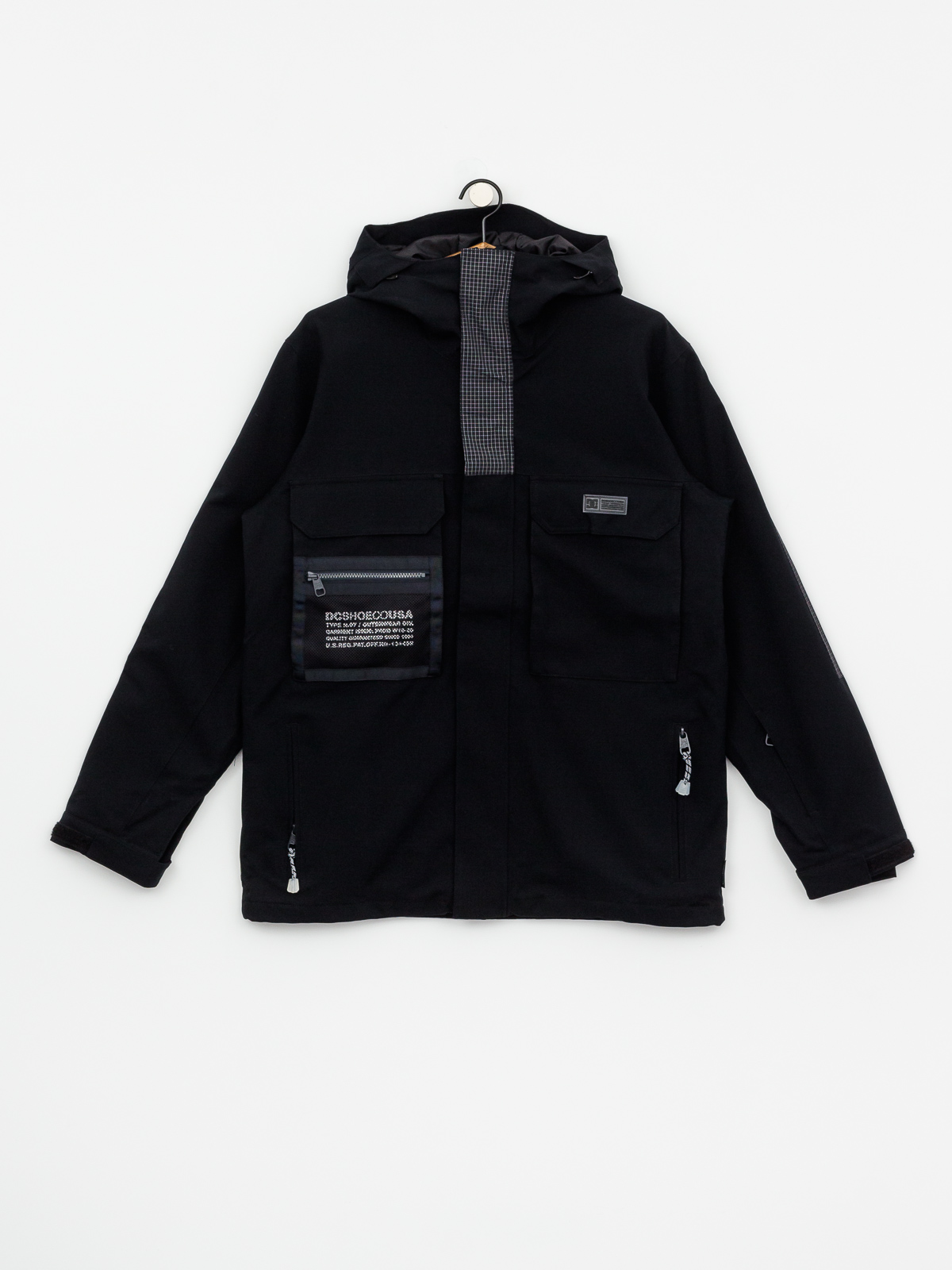 Férfi DC Defiant Snowboard dzseki (black)