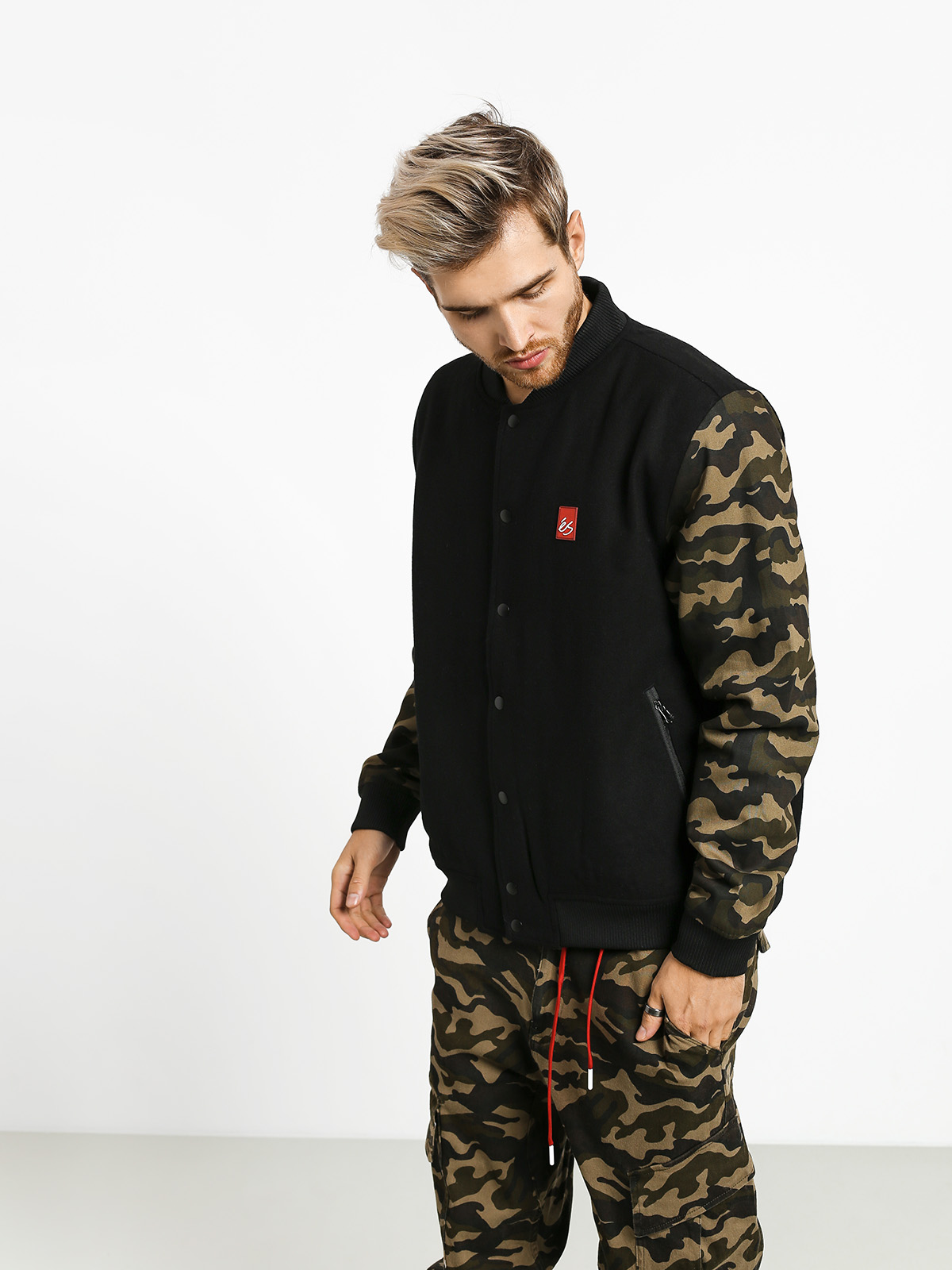 eS Kapra Dzseki (black/camo)