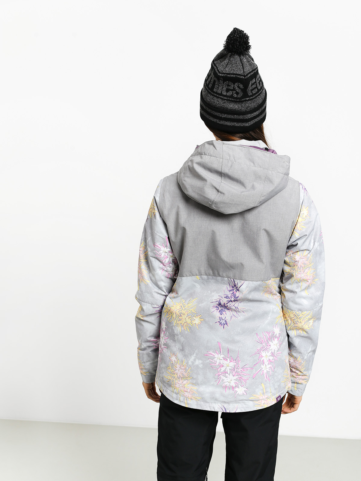 Női Roxy Jetty Block Snowboard dzseki (edelweiss)