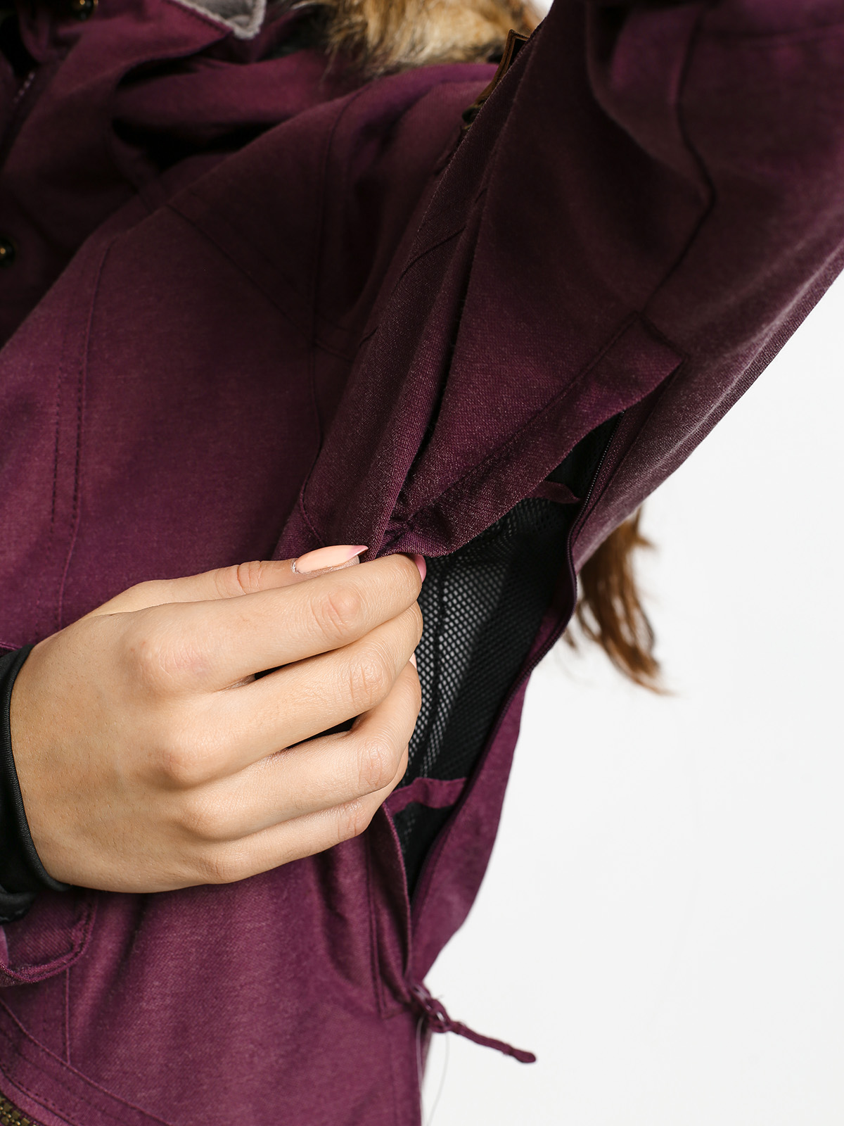 Női Roxy Meade Snowboard dzseki (grape wine)