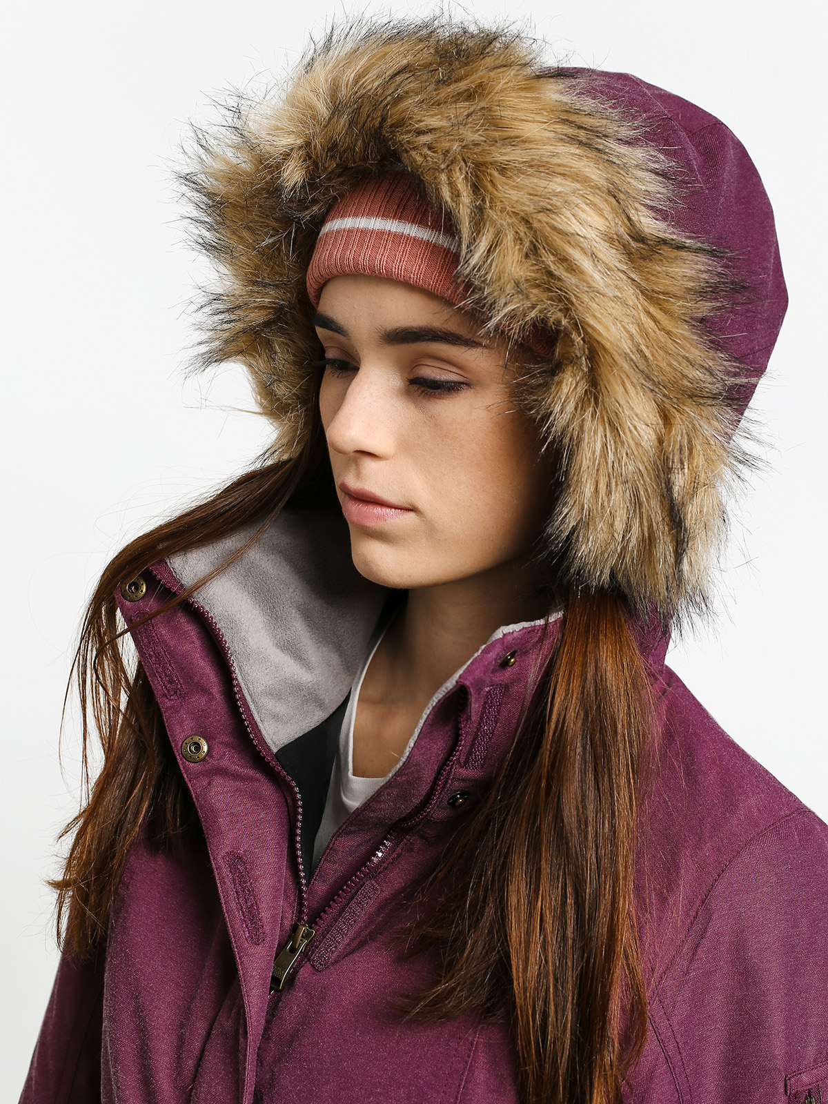 Női Roxy Meade Snowboard dzseki (grape wine)