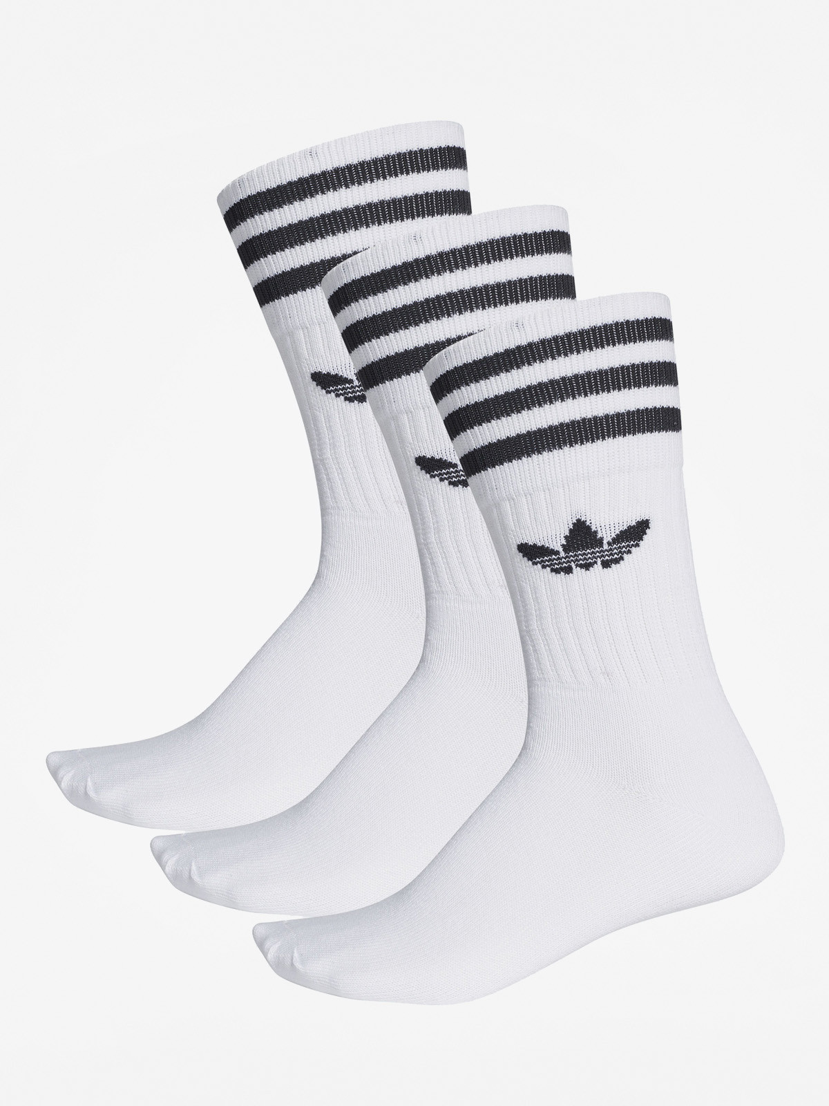 adidas originals Solid Crew Zokni (white/black)