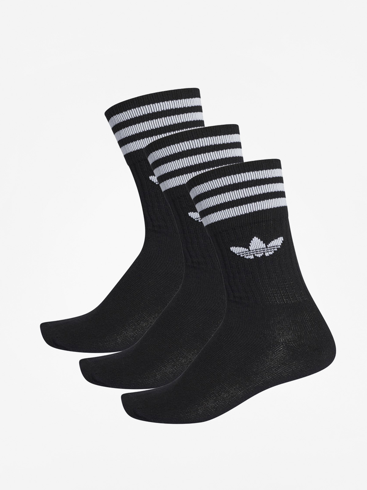 adidas Solid Crew Zokni (black/white)