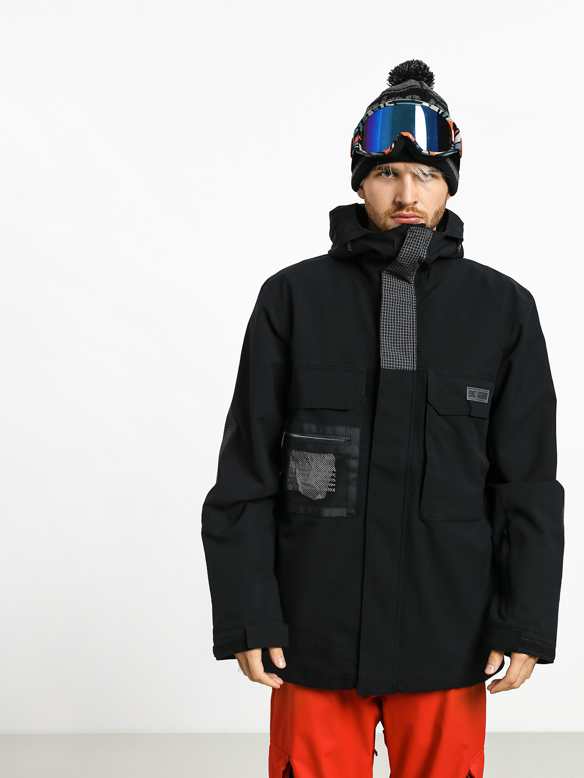 Férfi DC Defiant Snowboard dzseki (black)