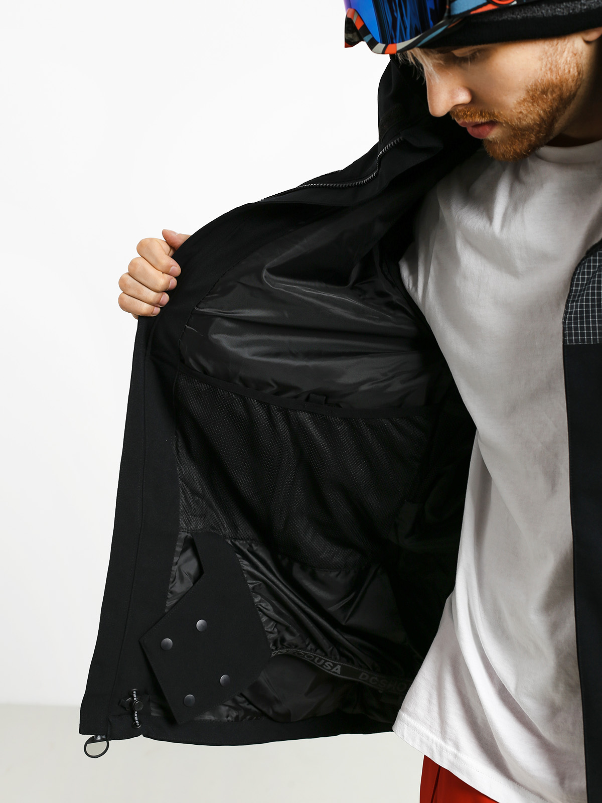 Férfi DC Defiant Snowboard dzseki (black)