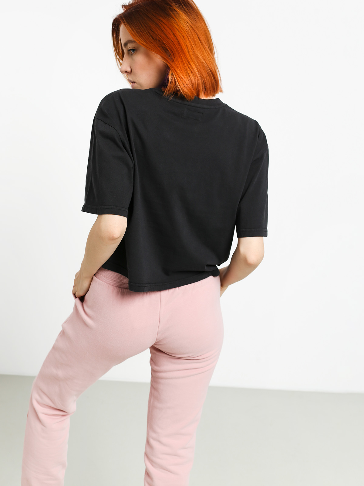 Brixton Amanda Crop Wmn Ujjatlan felső (black)