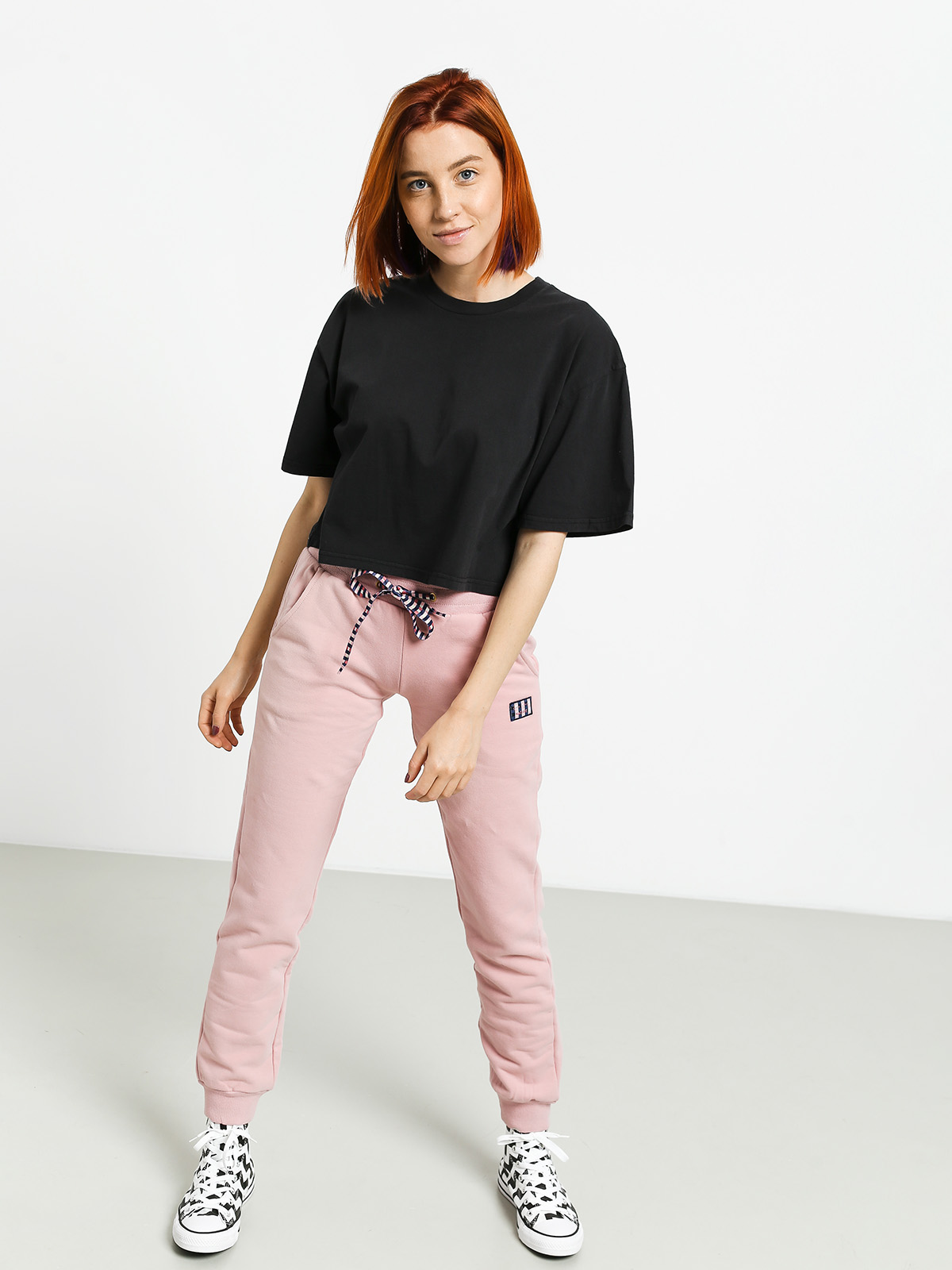 Brixton Amanda Crop Wmn Ujjatlan felső (black)