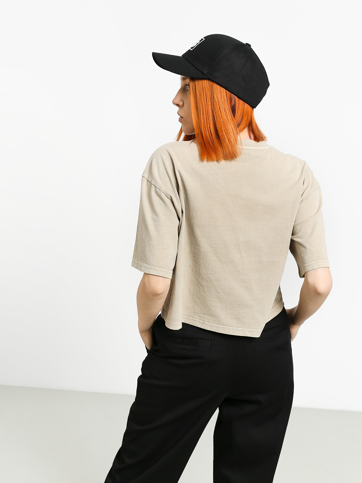 Brixton Amanda Crop Wmn Ujjatlan felső (vanilla)