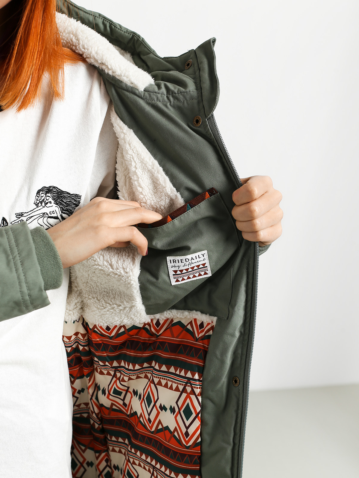 Dzseki Iriedaily Hopi Wmn (olive)