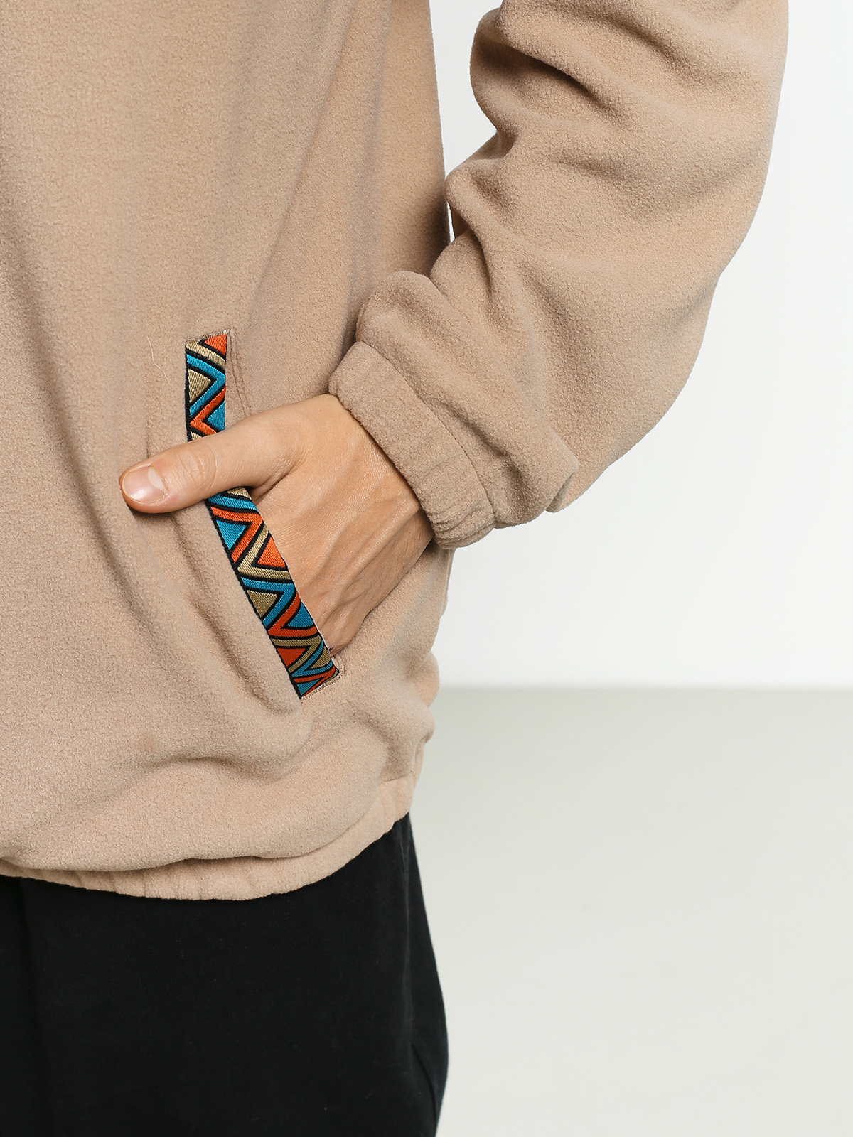 Férfi Polár pulóver Iriedaily Monte Noe Troyer (hunter)