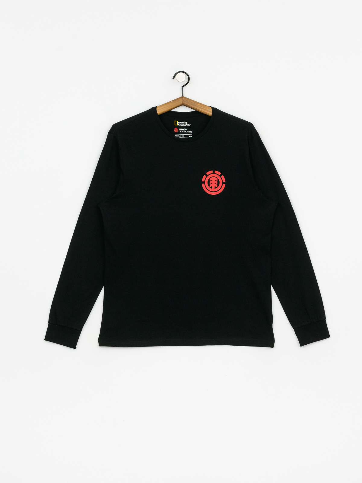 Hosszú ujjú felső Element Unison (flint black)