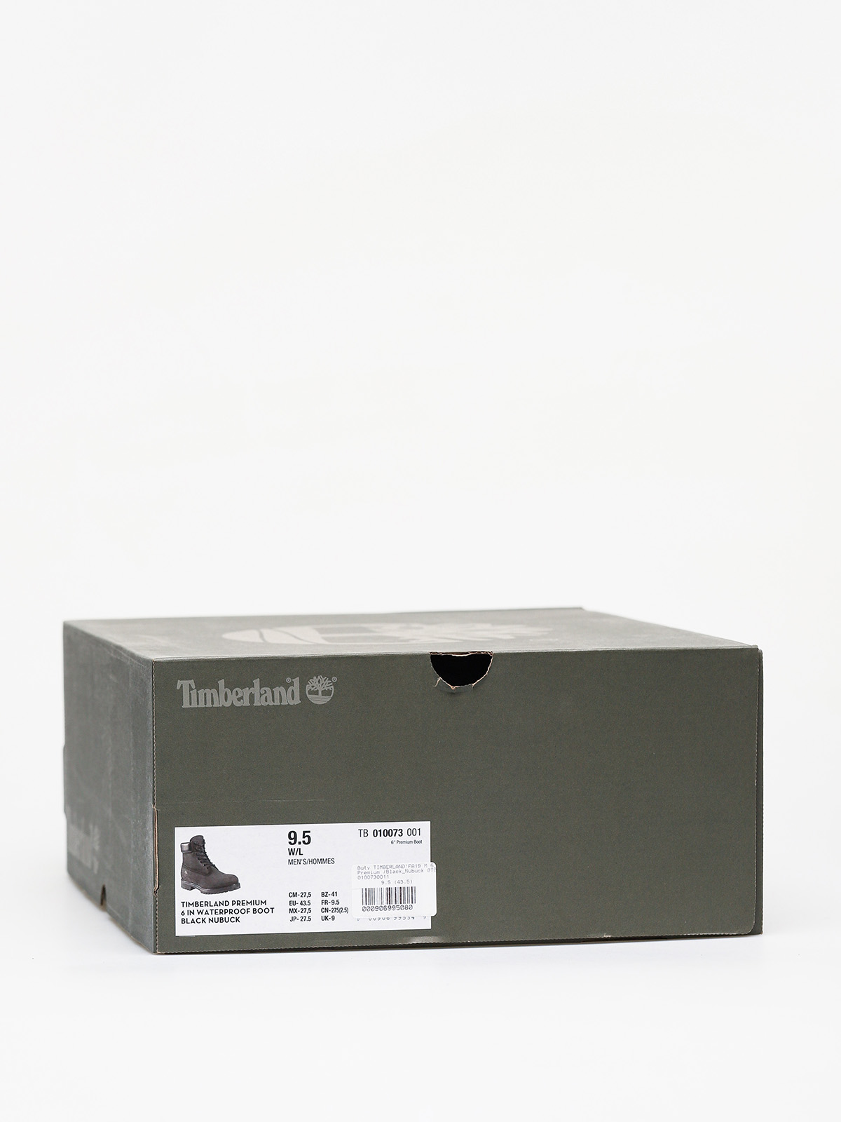 Timberland 6 Premium Cipők (black nubuck)
