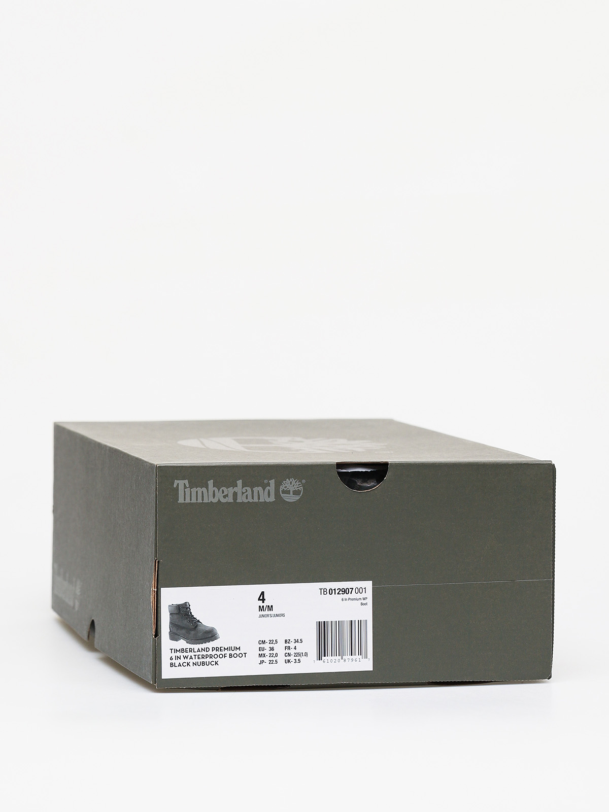 Timberland 6 In Premium Cipők (black nubuck)