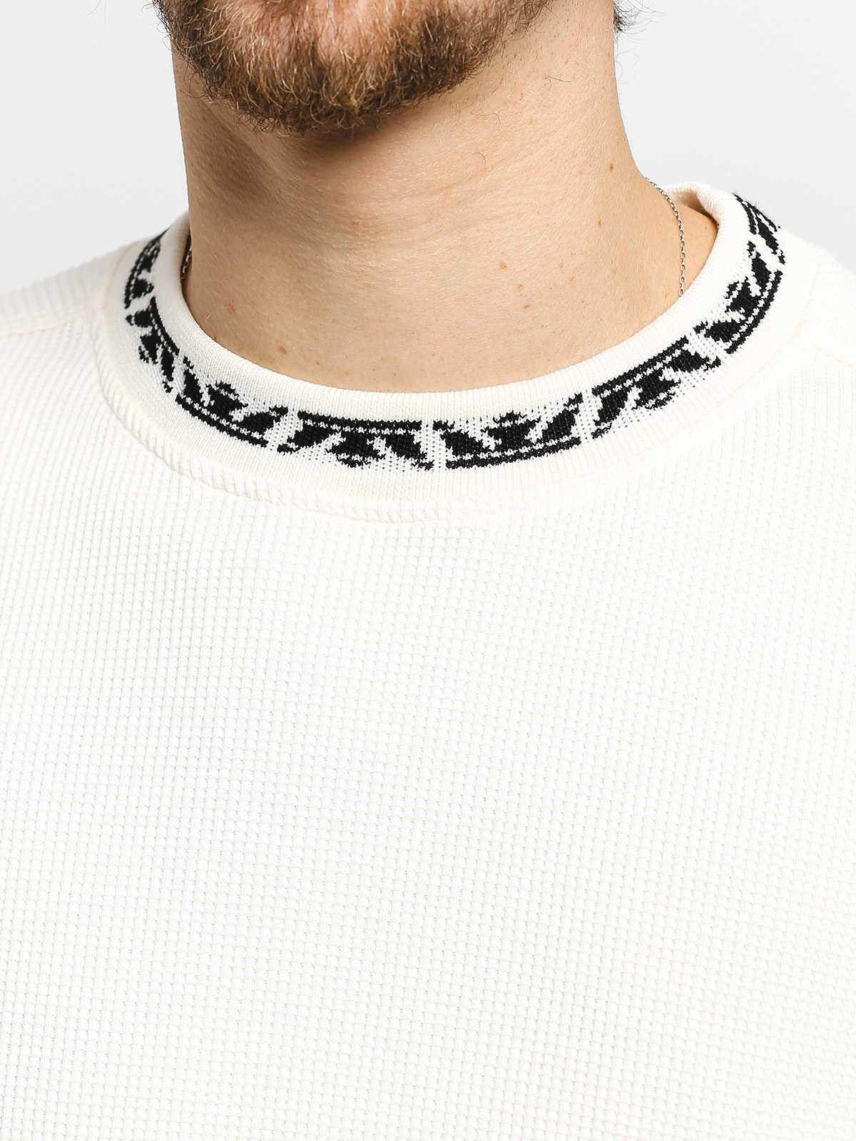 Pulóver Supra Crown Waffle (off white)