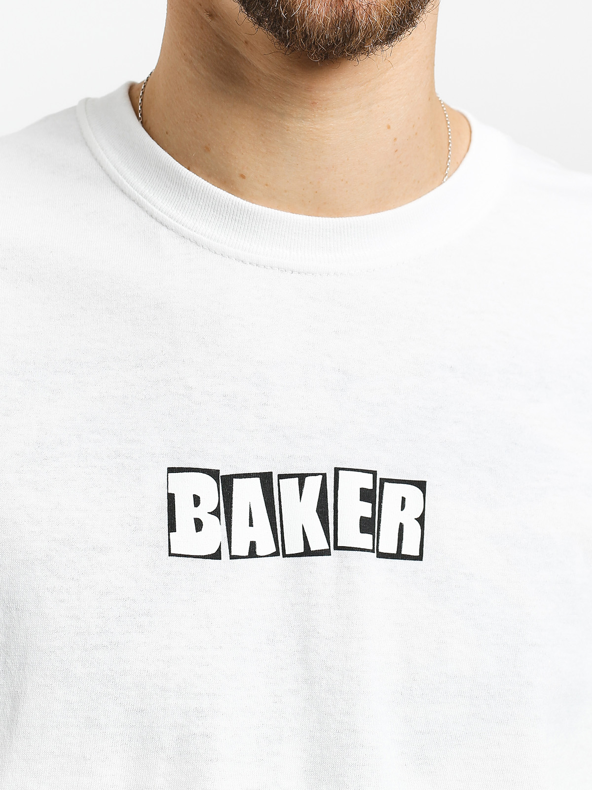 Baker Brand Logo Ujjatlan felső (white)