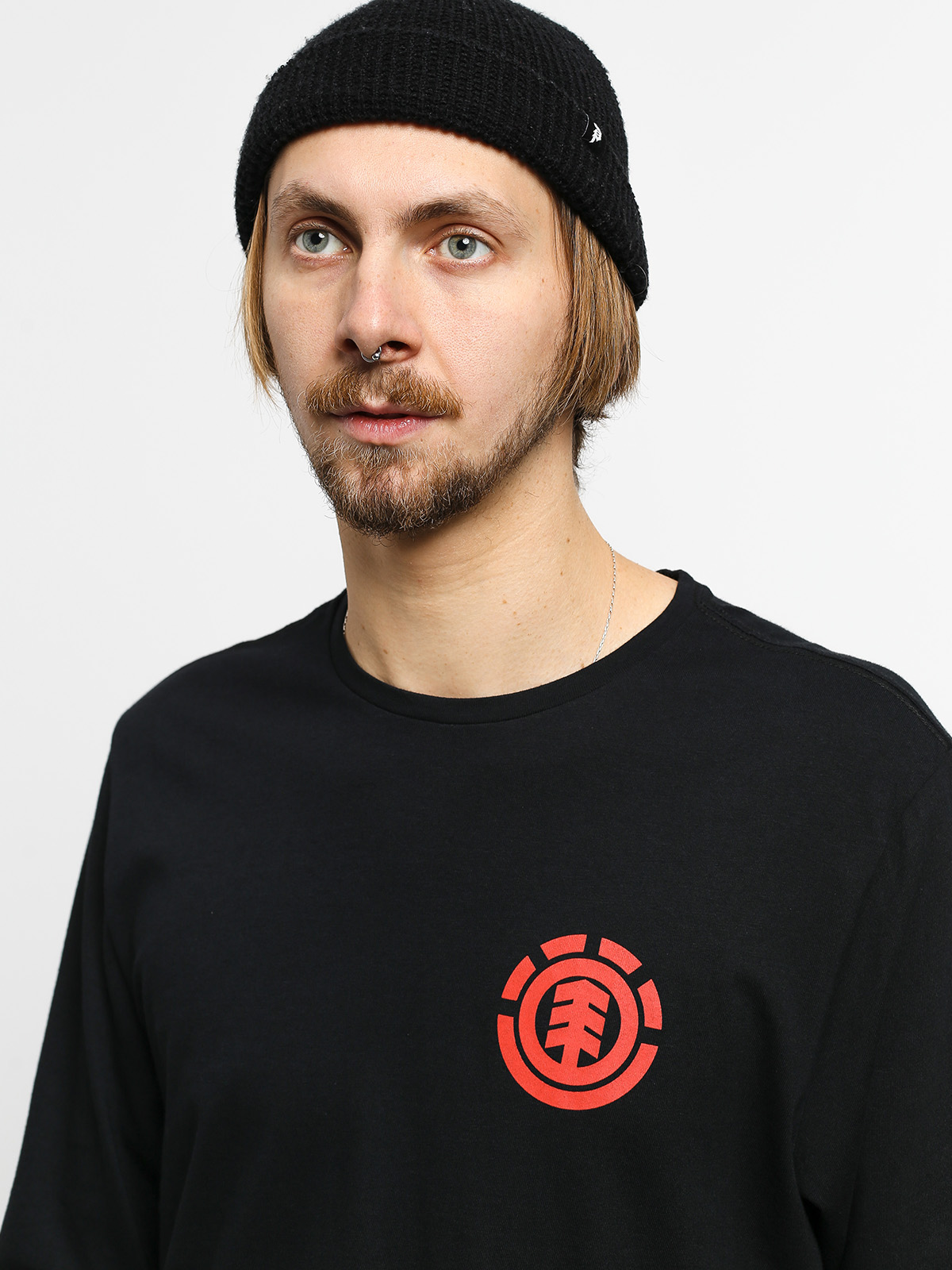 Hosszú ujjú felső Element Unison (flint black)