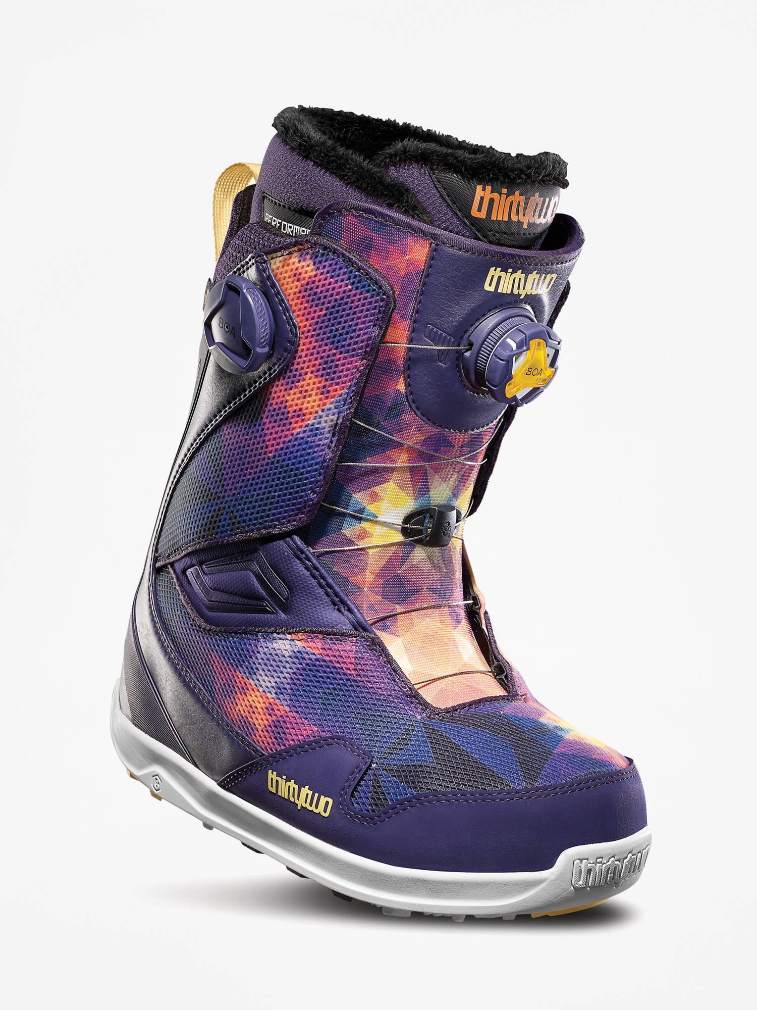 Női ThirtyTwo Tm 2 Double Boa Snowboard cipők (purple)
