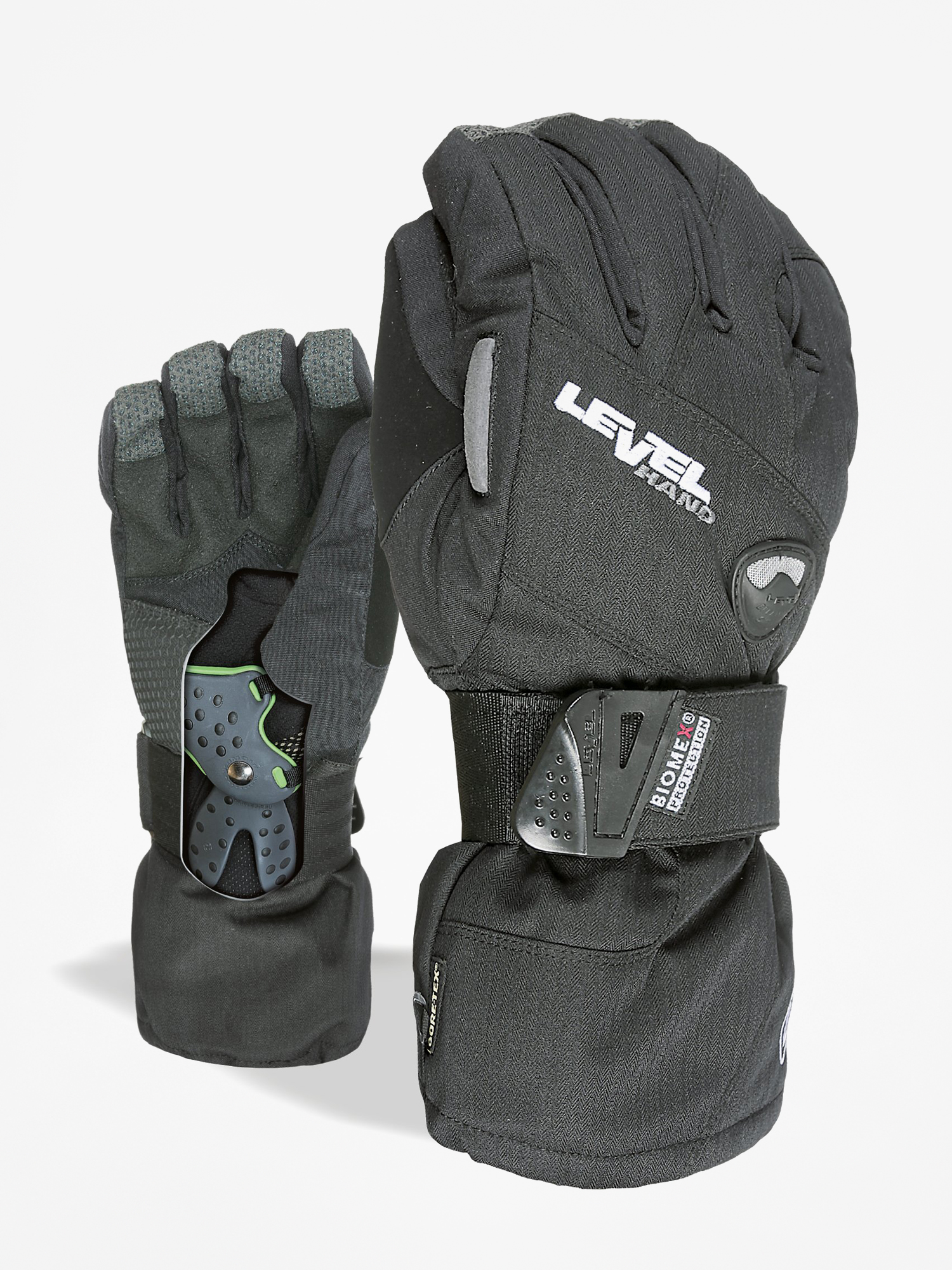 Level Half Pipe Gore Tex Kesztyű (black)