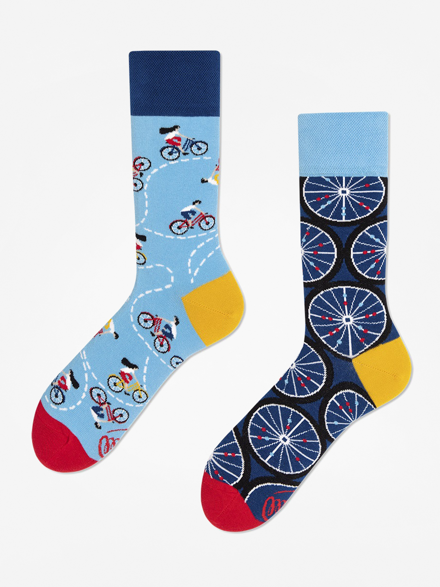 Many Mornings The Bicycles Zokni (light blue/navy)