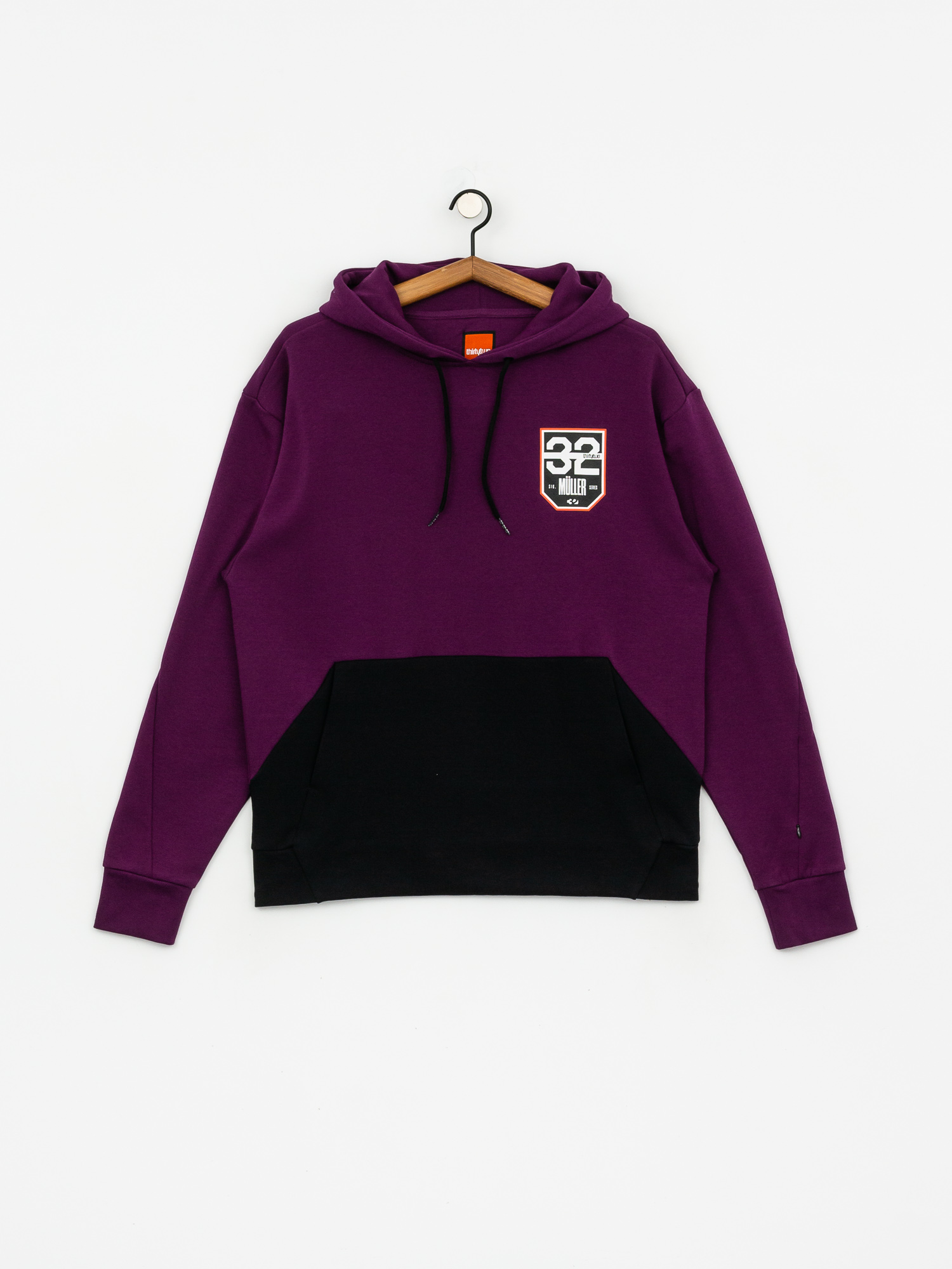 Férfi ThirtyTwo Tm HD Thermo pulóver (deep purple)