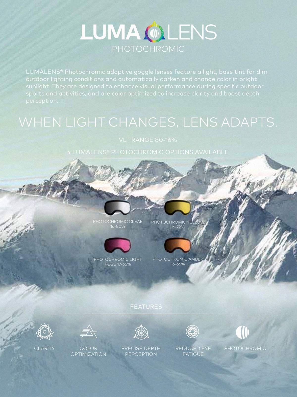 Dragon NFXs Snowboard szemüveg (echo/photochromic yellow)