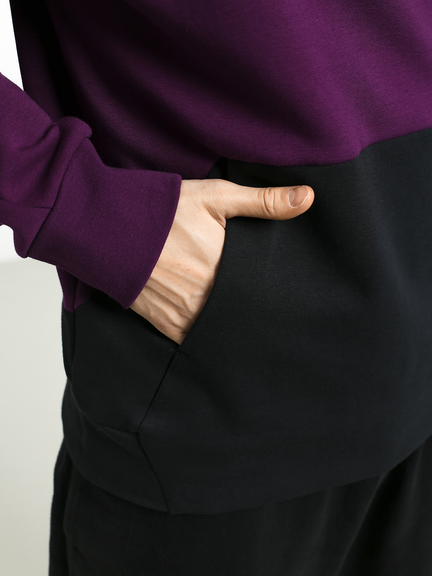 Férfi ThirtyTwo Tm HD Thermo pulóver (deep purple)