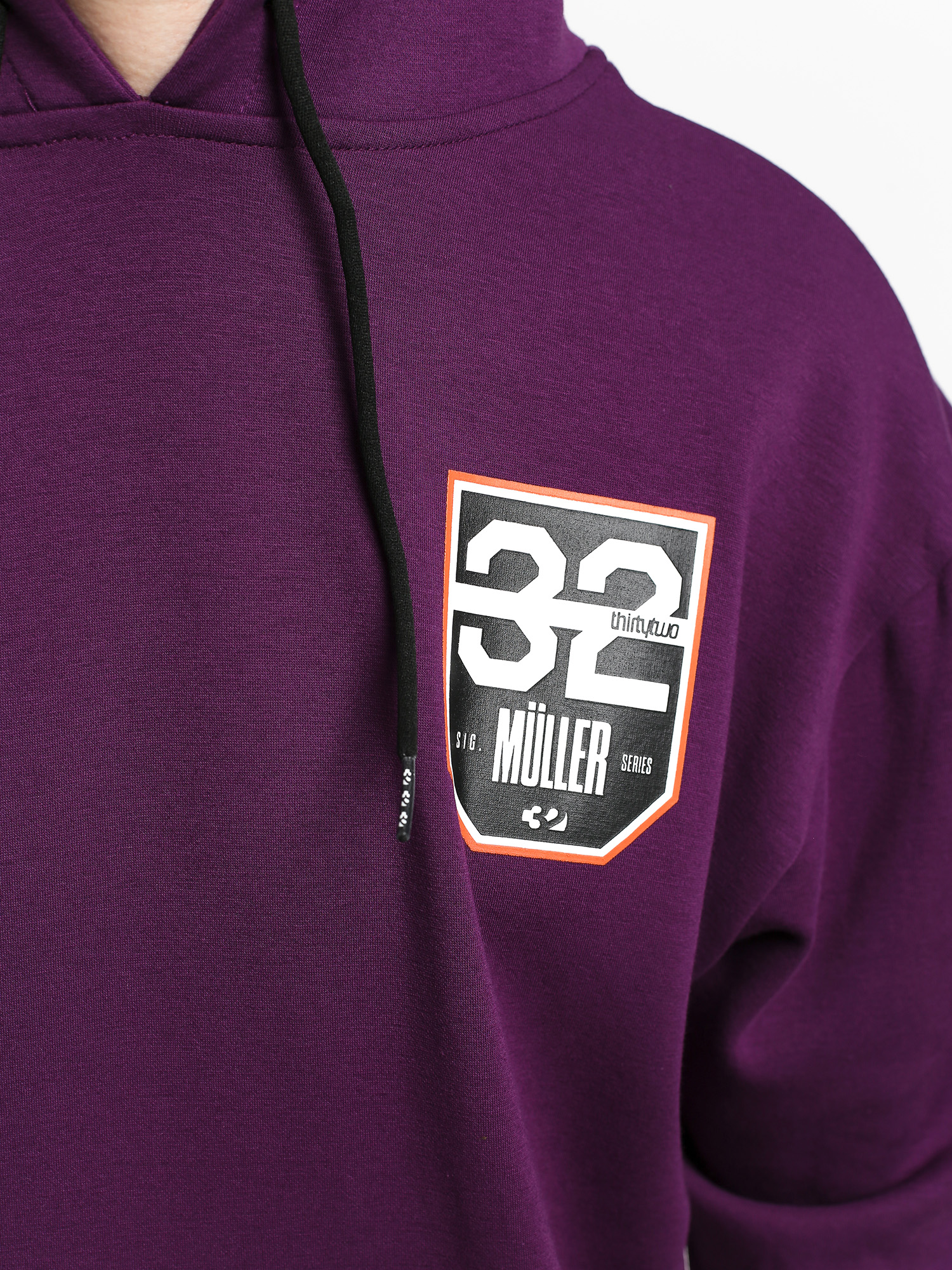 Férfi ThirtyTwo Tm HD Thermo pulóver (deep purple)