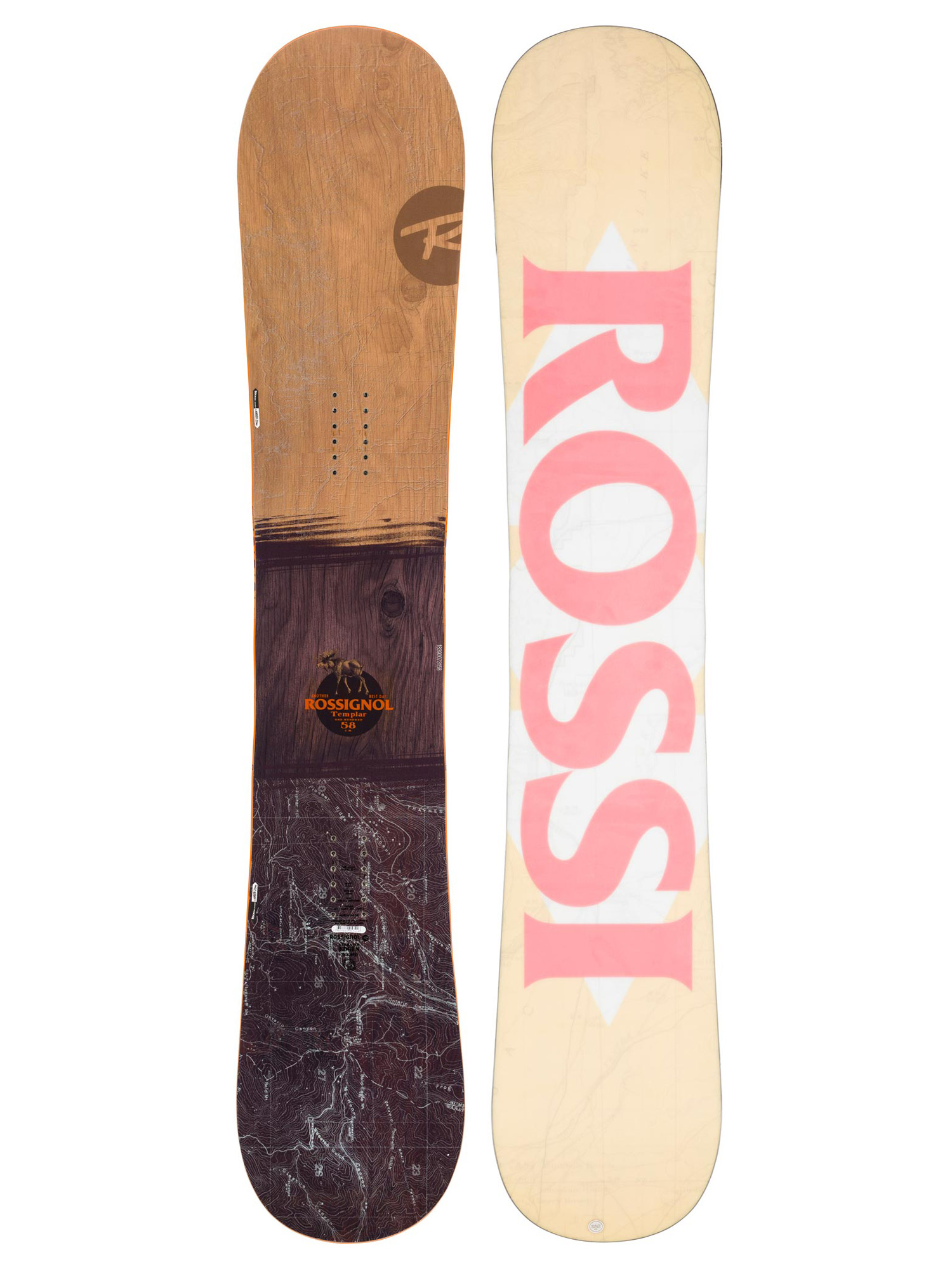Férfi Rossignol Templar Snowboard (yellow/white/red)