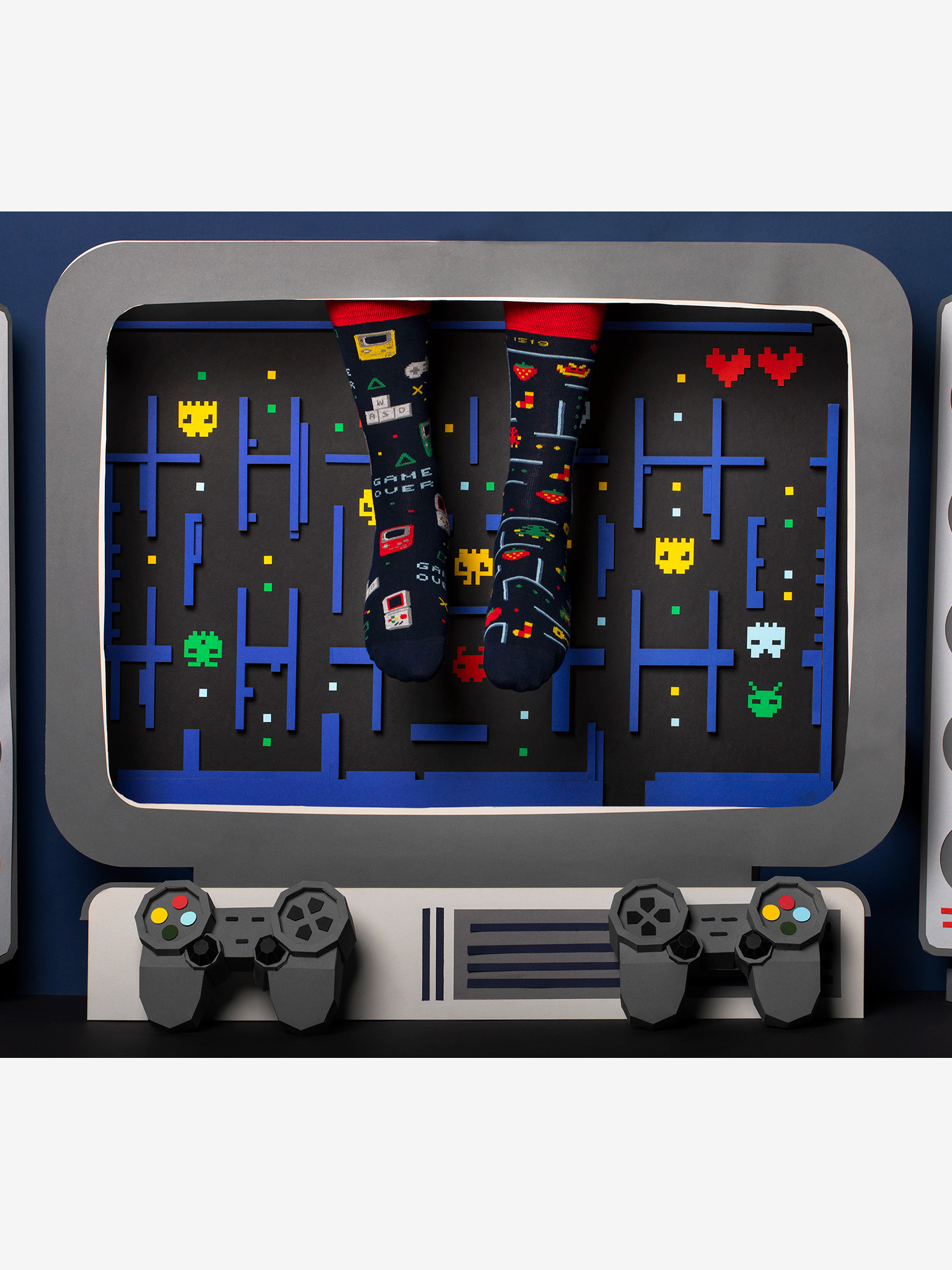 Many Mornings Game Over Zokni (navy)