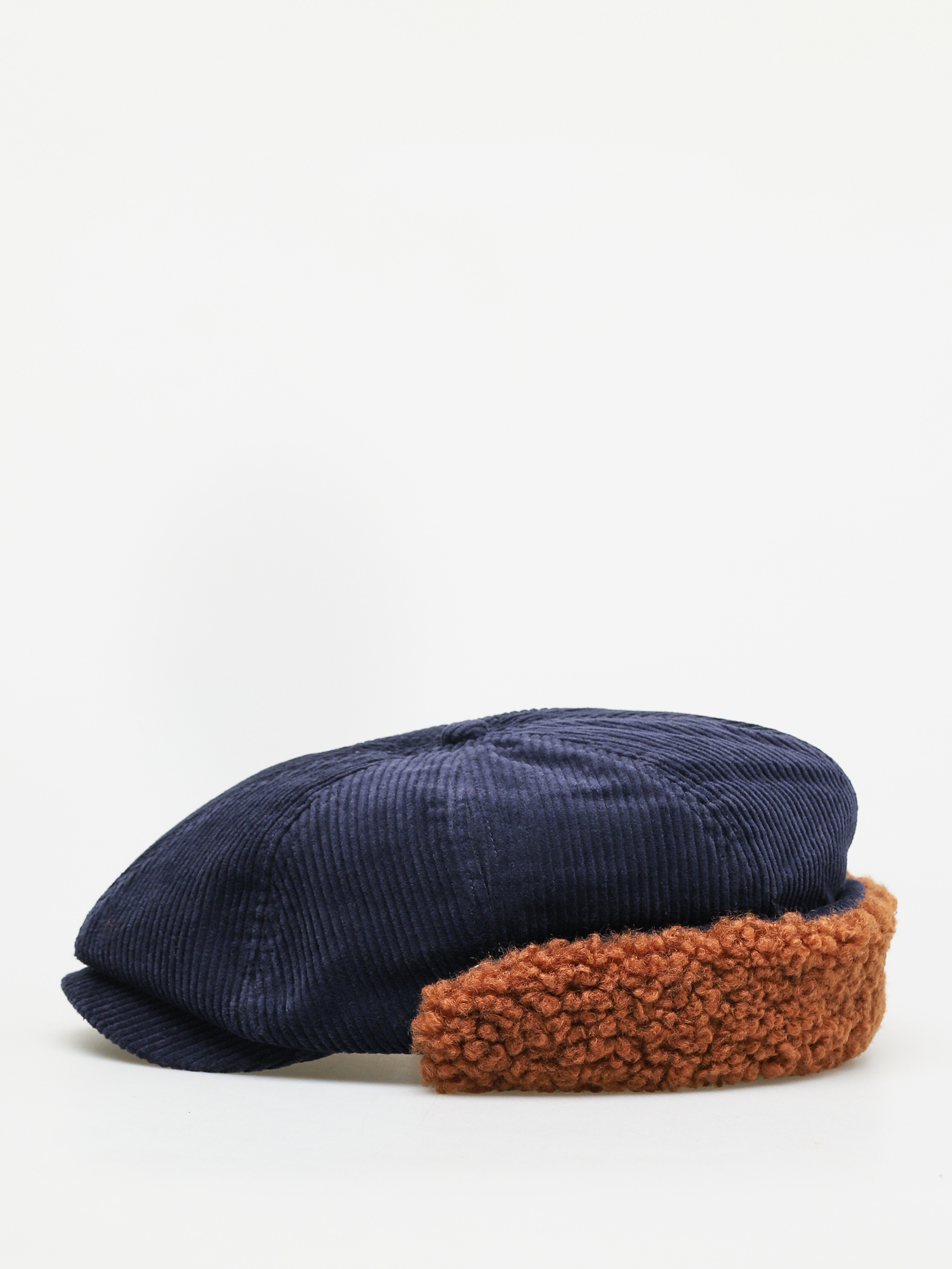 Brixton Brood Earflap Snap ZD Flat cap (washed navy)