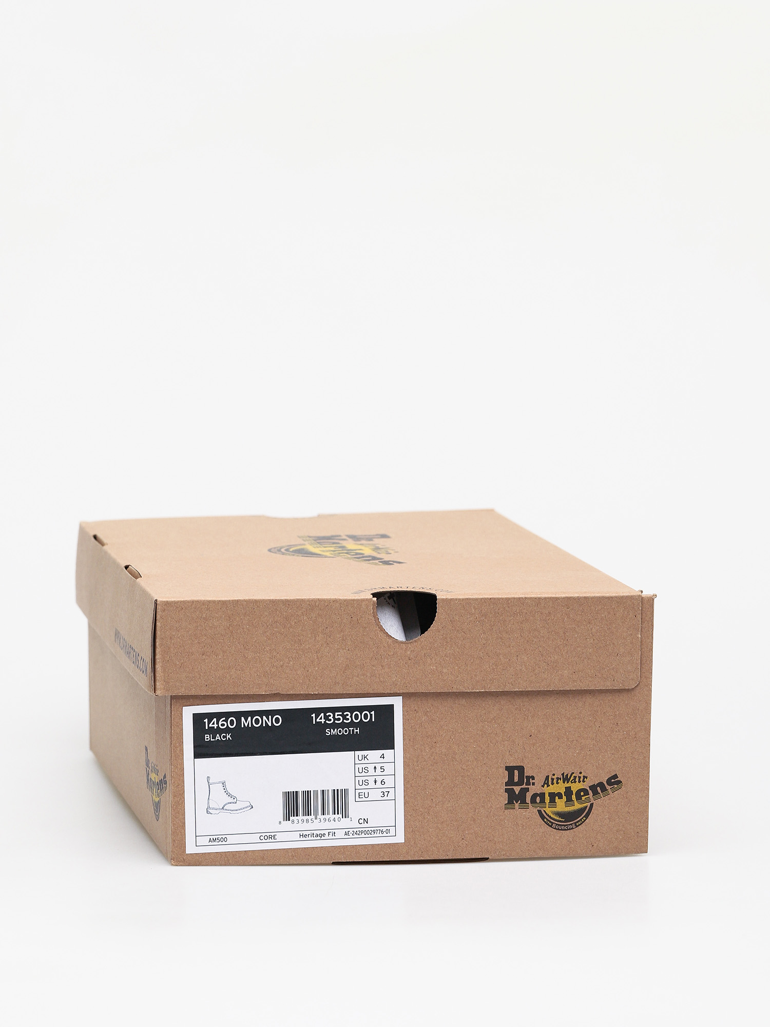 Dr. Martens 1460 Mono Cipők (black smooth)