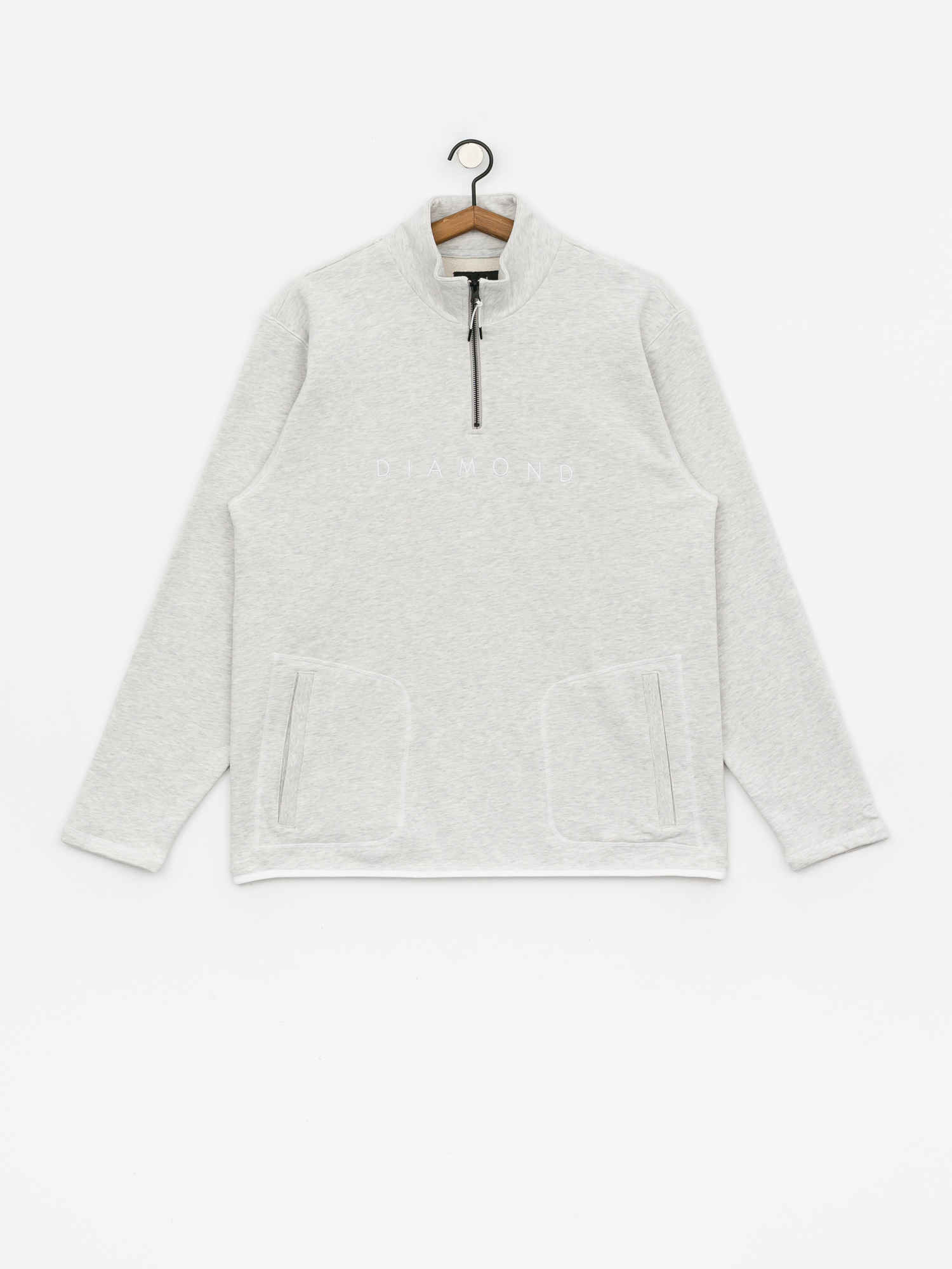 Diamond Supply Co. Leeway ZHD Pulóver (grey)